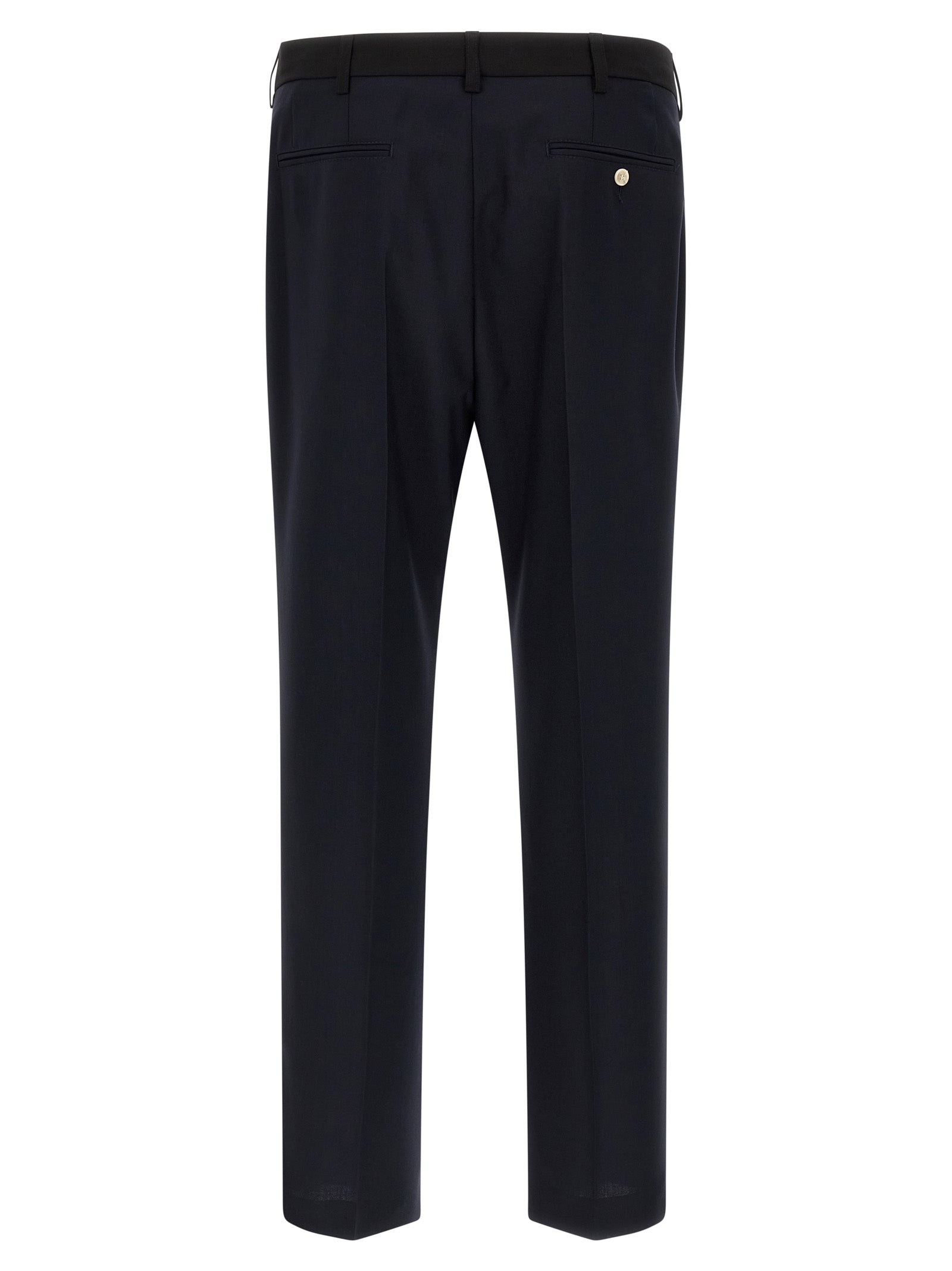 Marni Blue Virgin Wool Casual Men's Pants