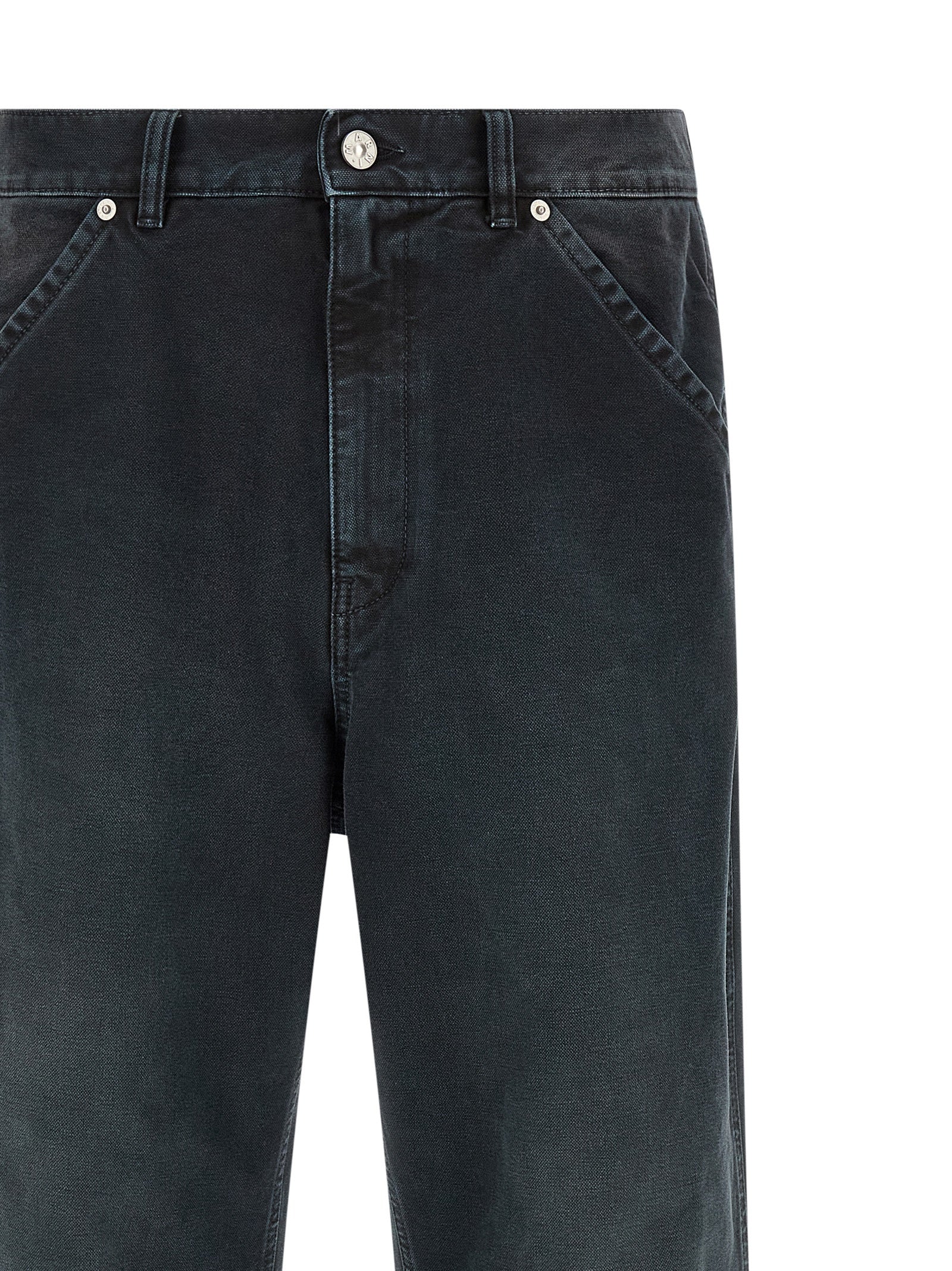 Marni Black Cotton Jeans Men's Denim
