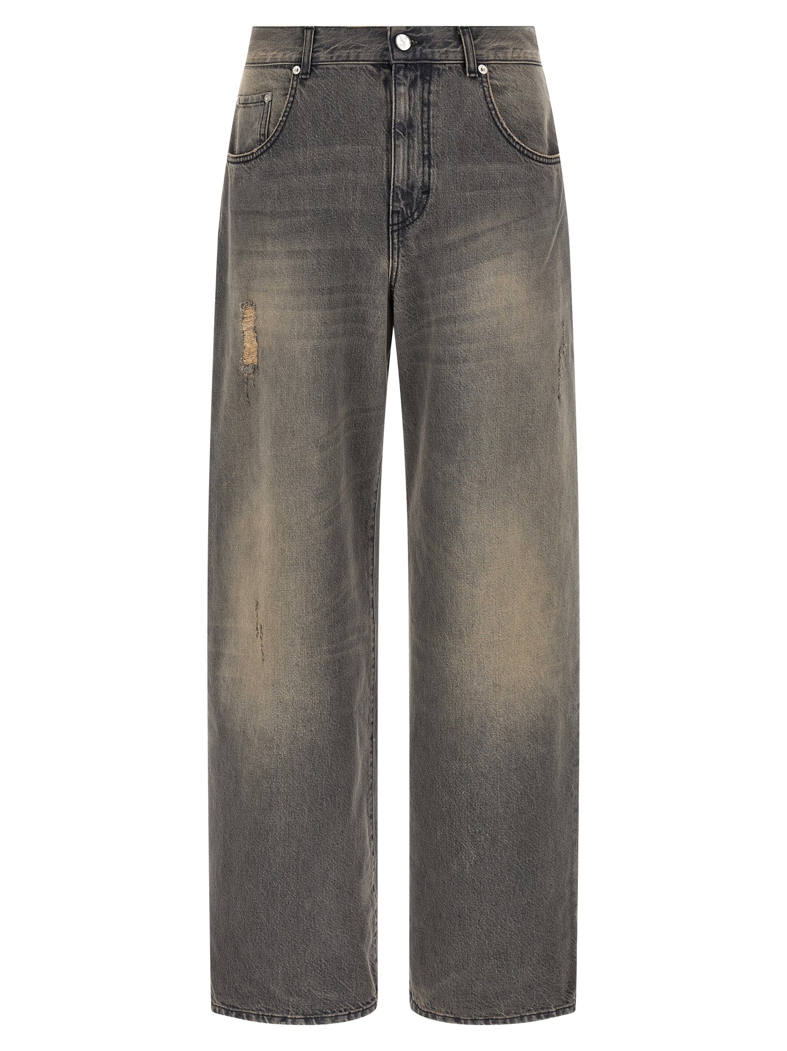 SÉFR Black Cotton Jeans Men's Denim
