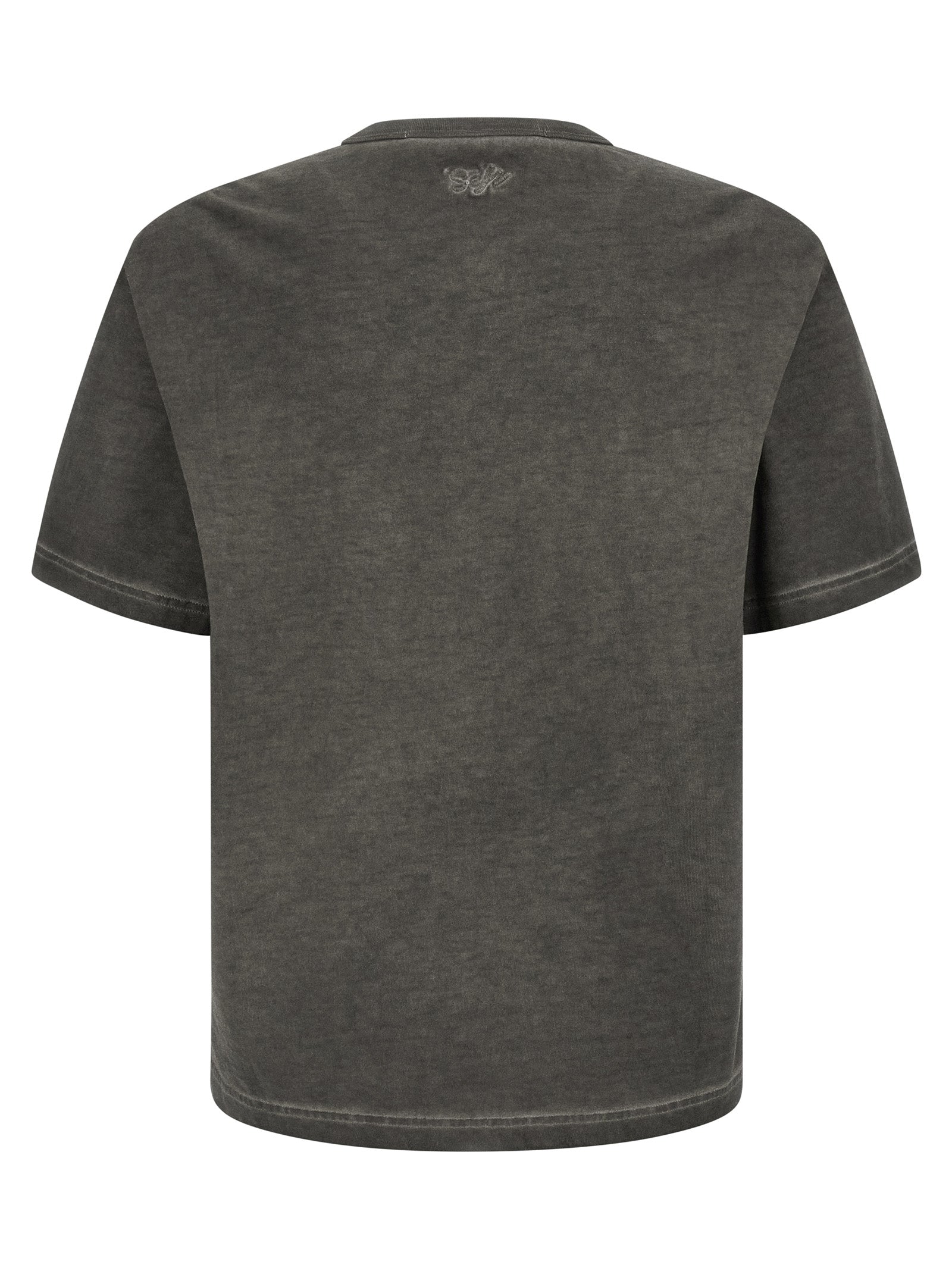 SÉFR Gray Cotton Men's T-Shirt