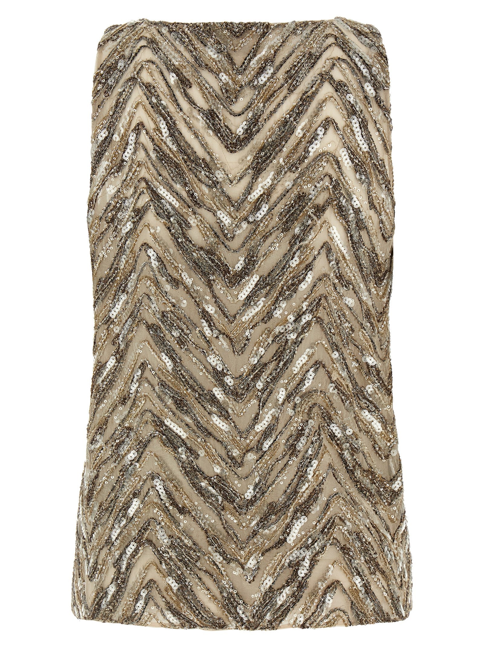 Brunello Cucinelli Beige Silk Tank Women's Tops