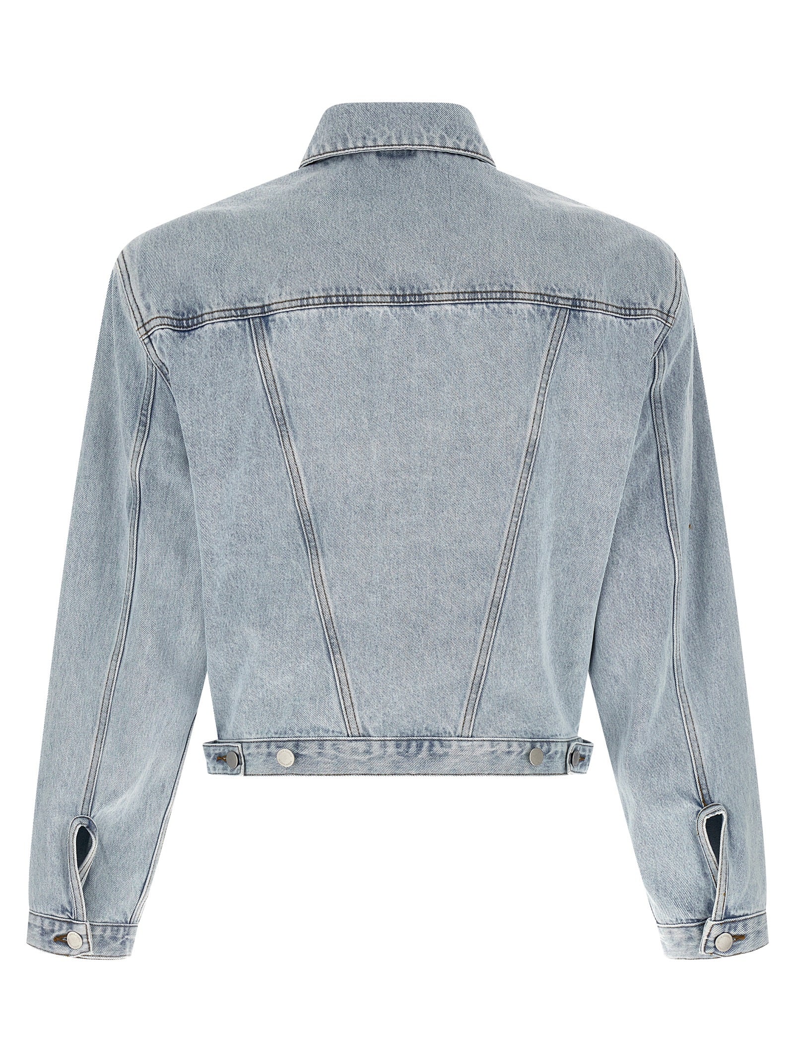 Entire Studios Blue Cotton Denim Men's Jacket