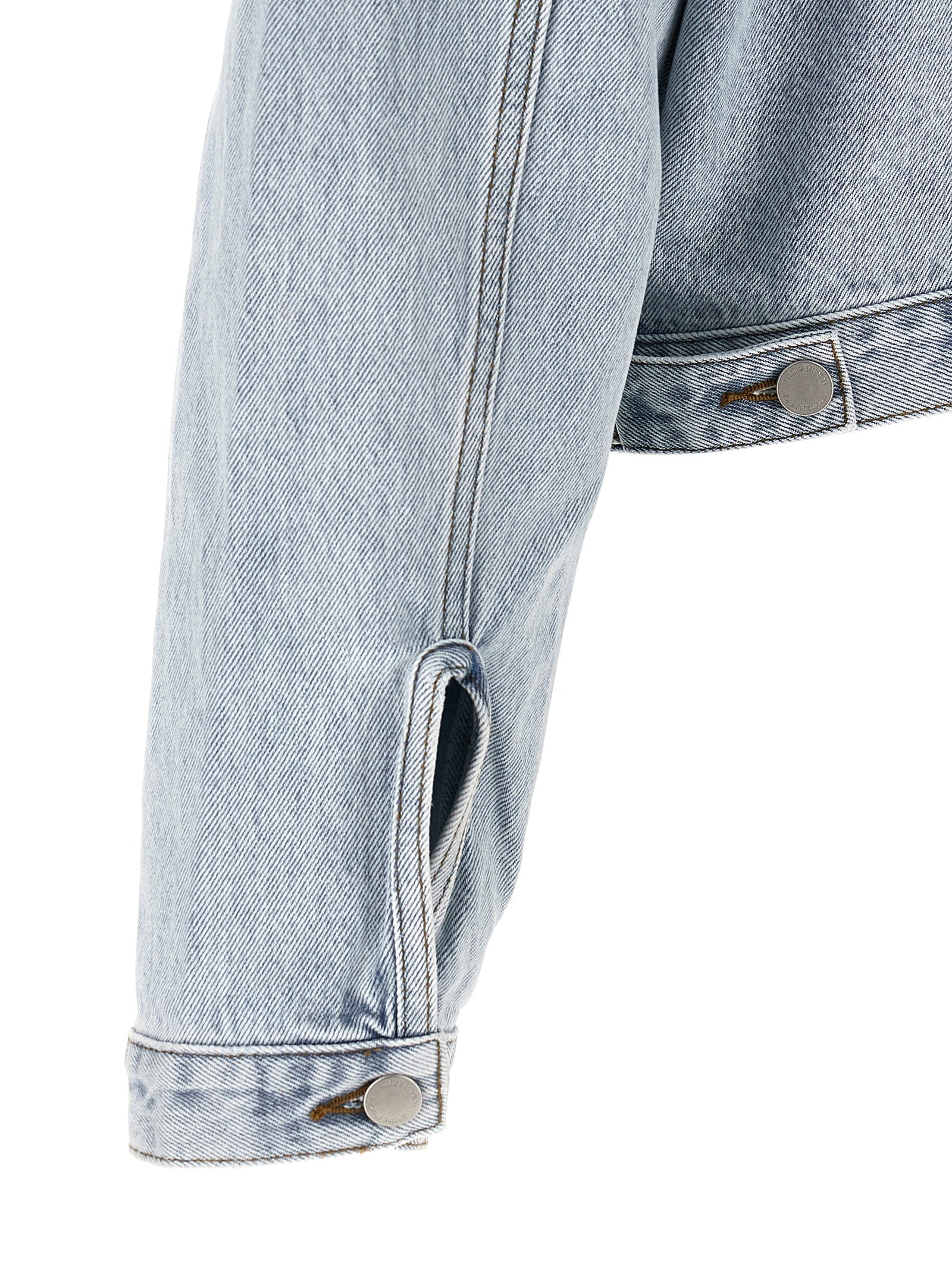 Entire Studios Blue Cotton Denim Men's Jacket