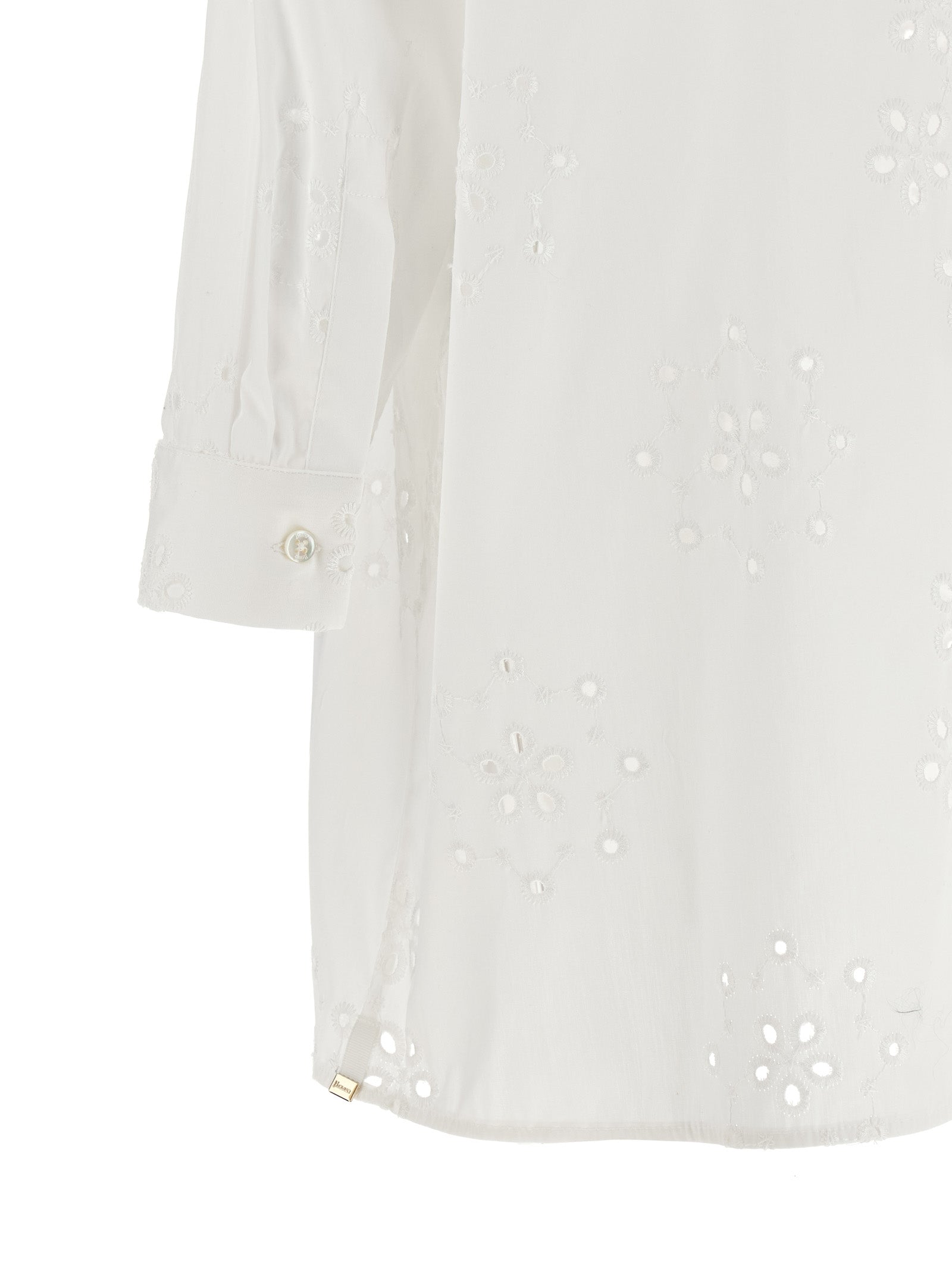 Herno White Cotton Women's Blouse