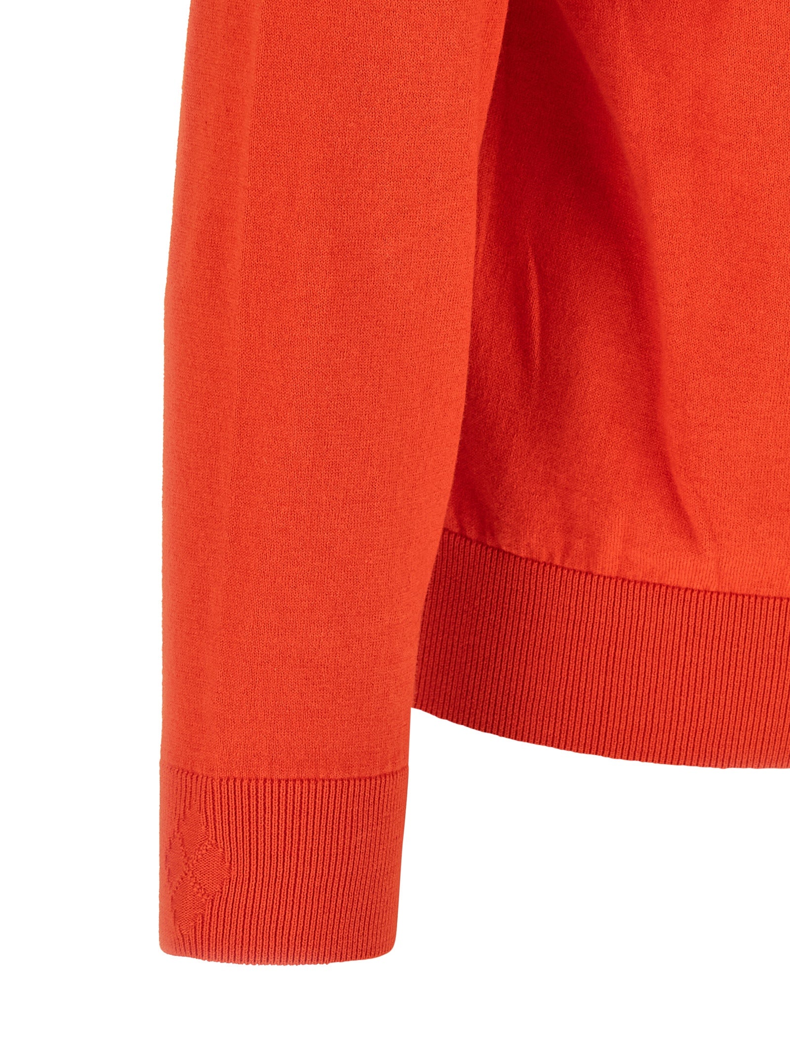 Ballantyne Red Cotton Men's Cardigan