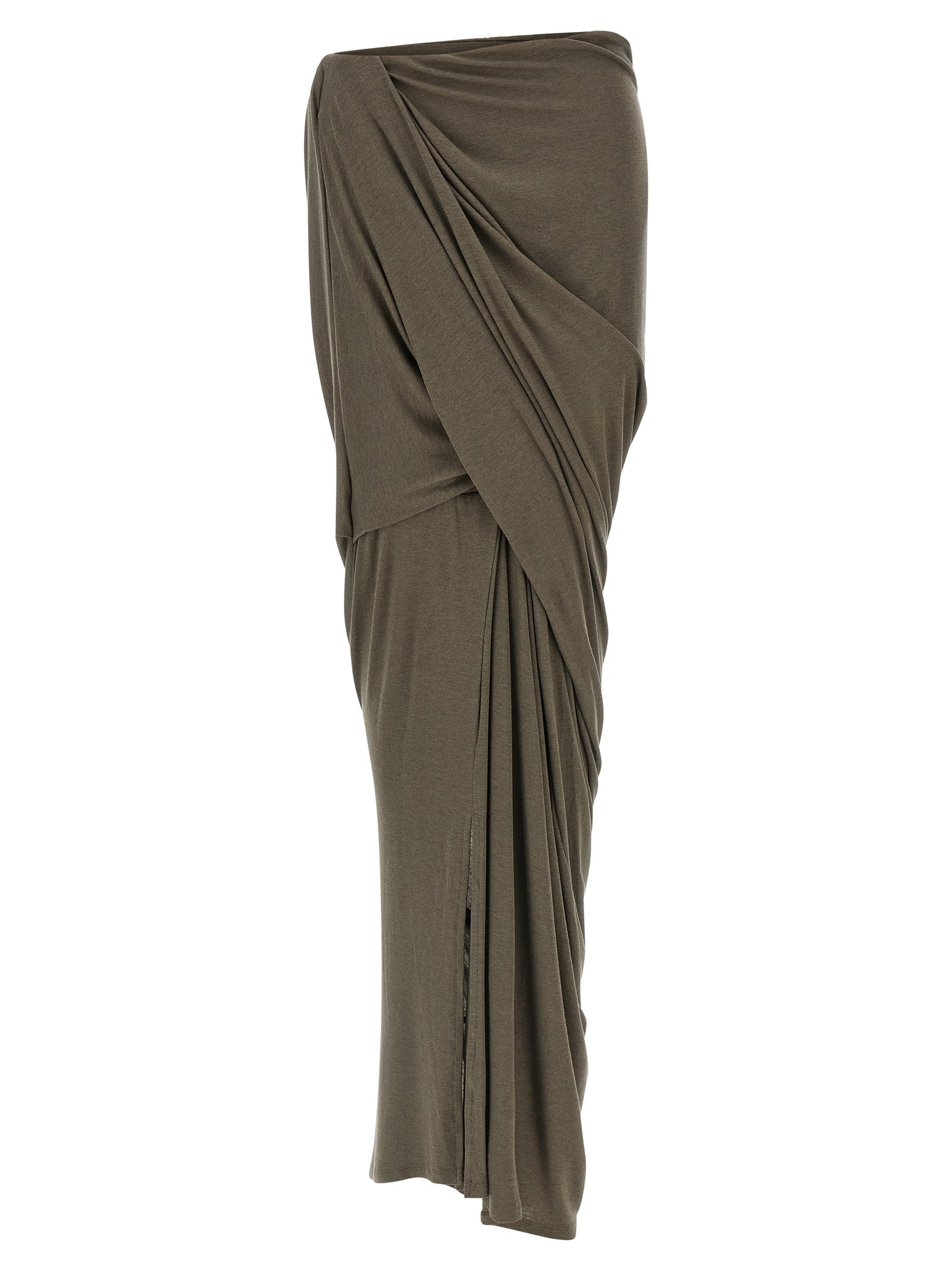 Entire Studios Gray Tencel Mini Women's Skirt
