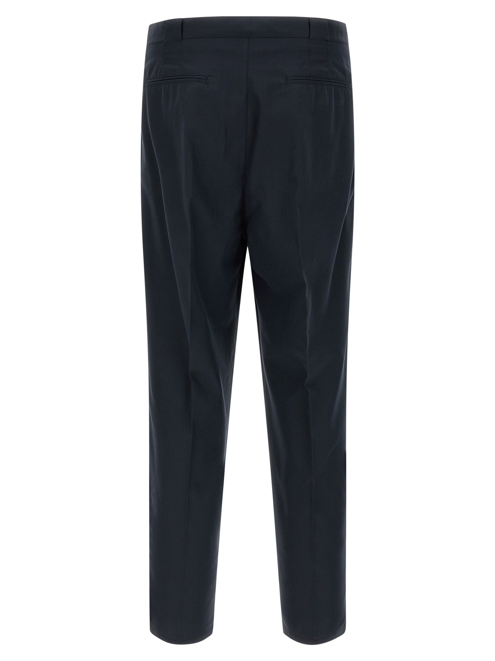 Brunello Cucinelli Blue Cotton Chino Men's Pants