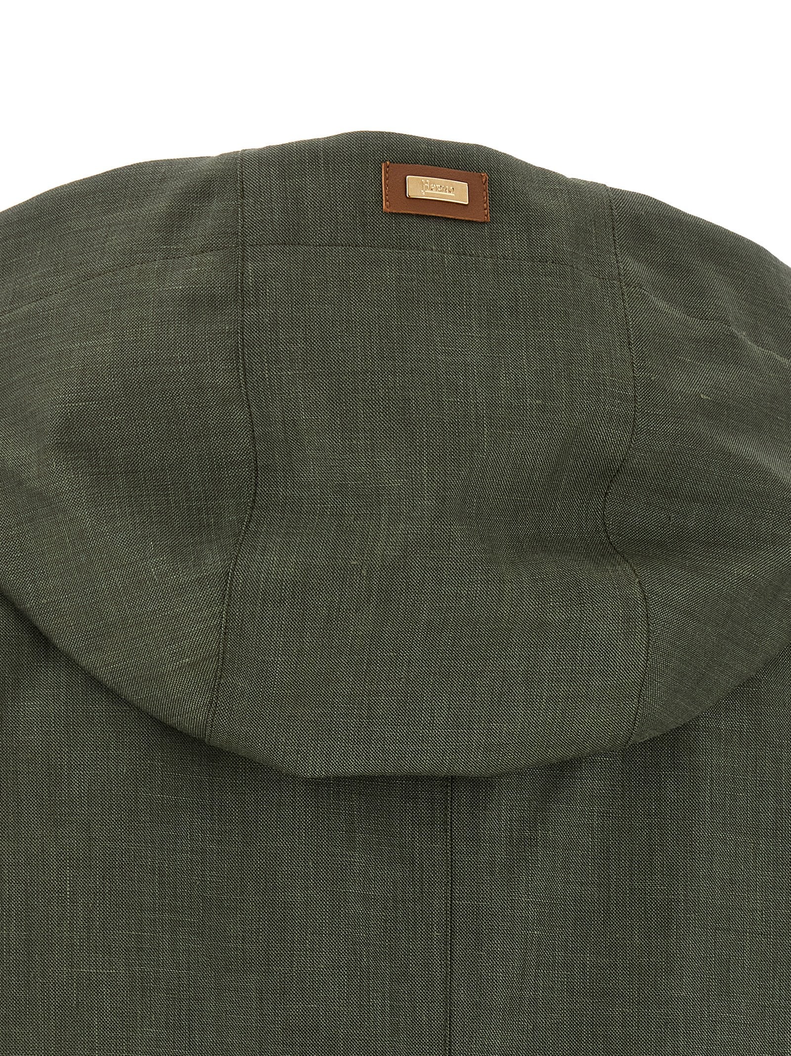 Herno Bicolor Linen Women's Coat