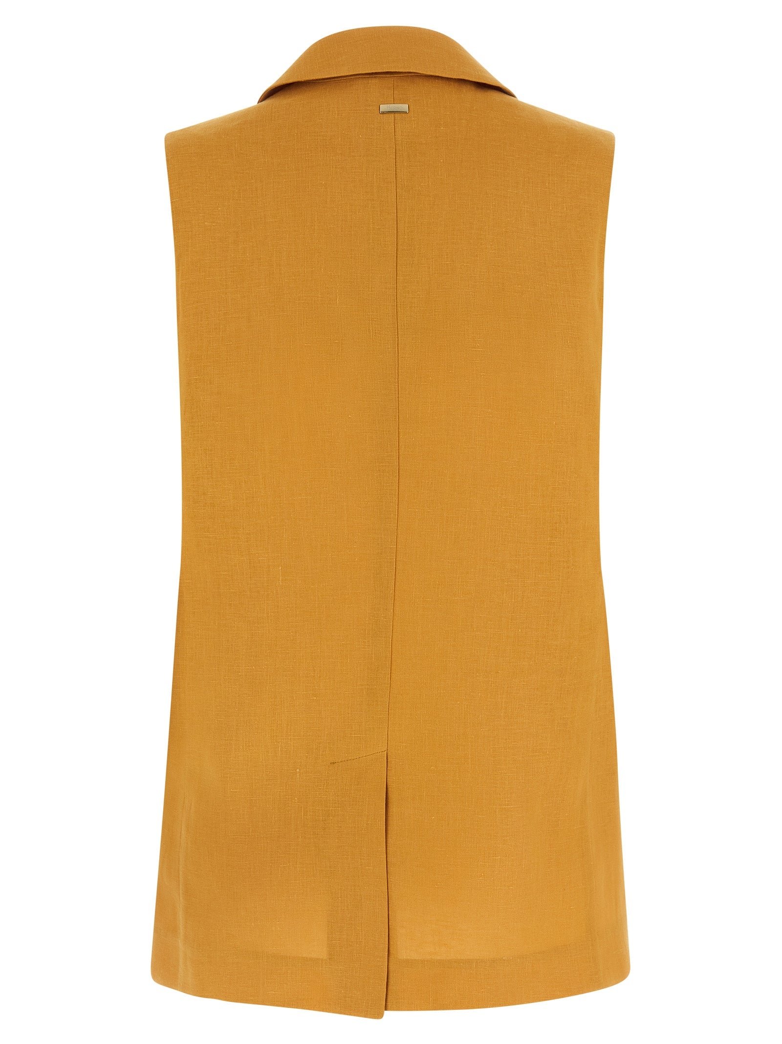 Herno Multicolor Linen Sleeveless Women's Jacket