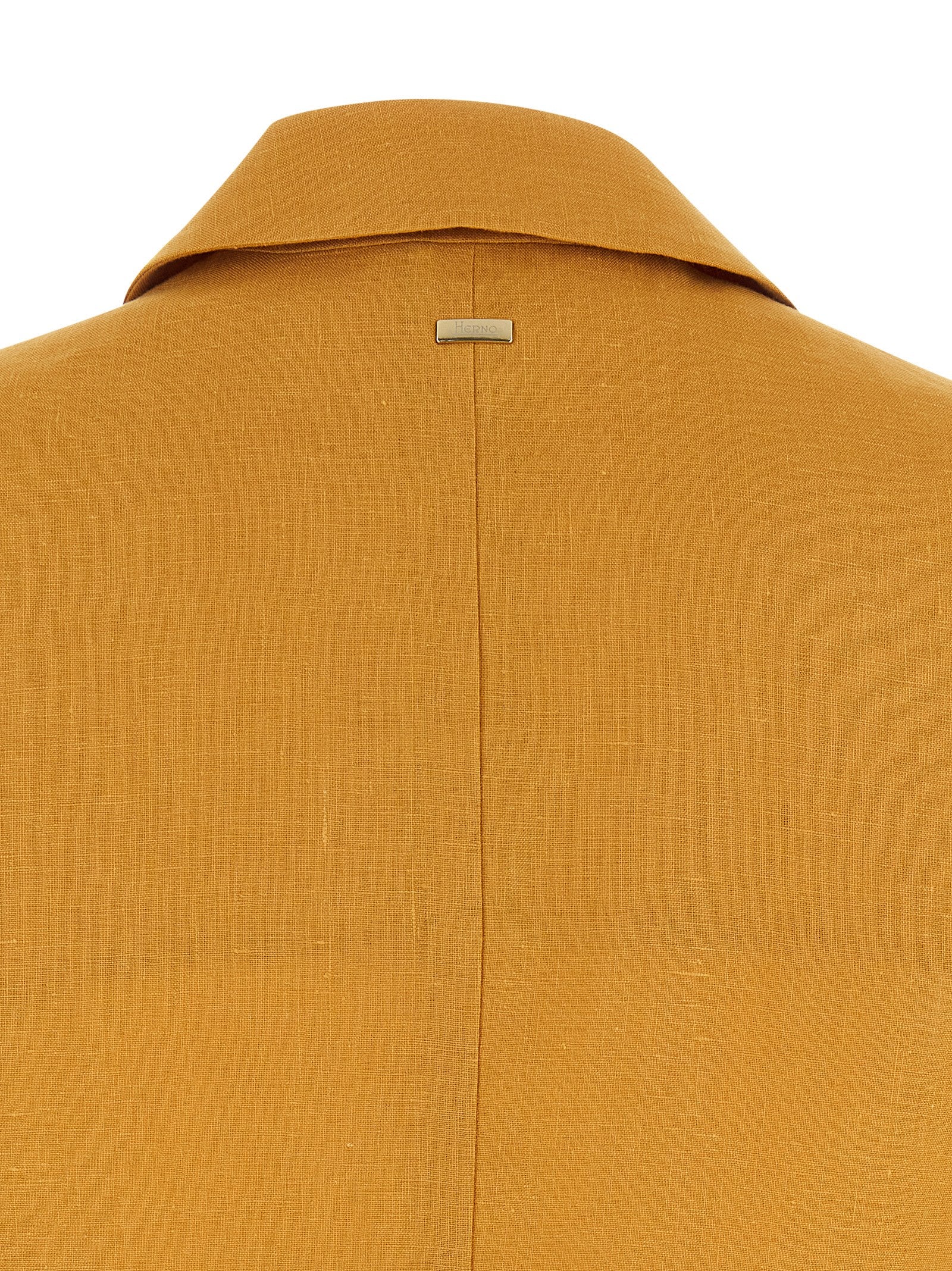 Herno Multicolor Linen Sleeveless Women's Jacket