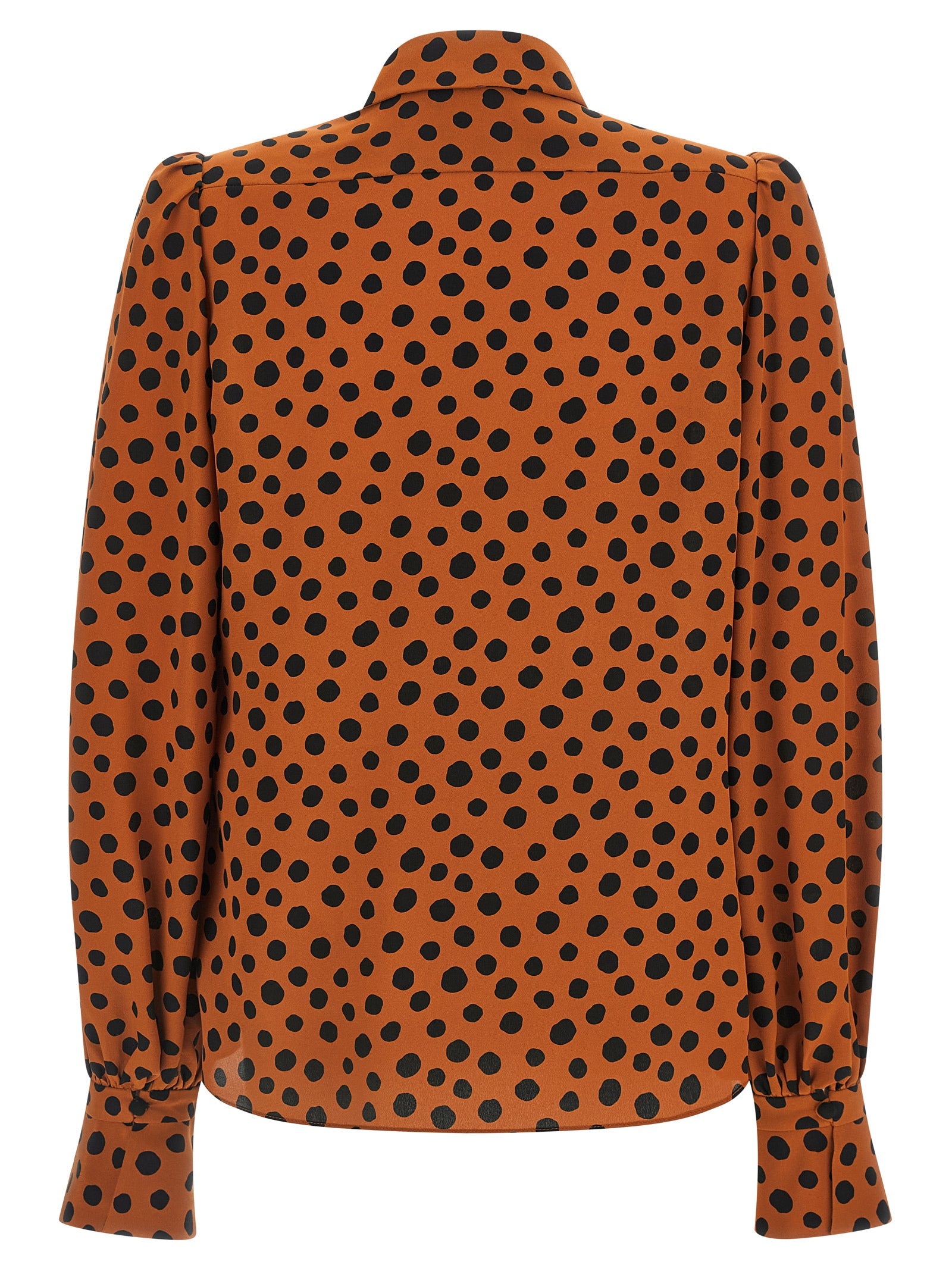 Valentino Garavani Orange Silk Women's Blouse