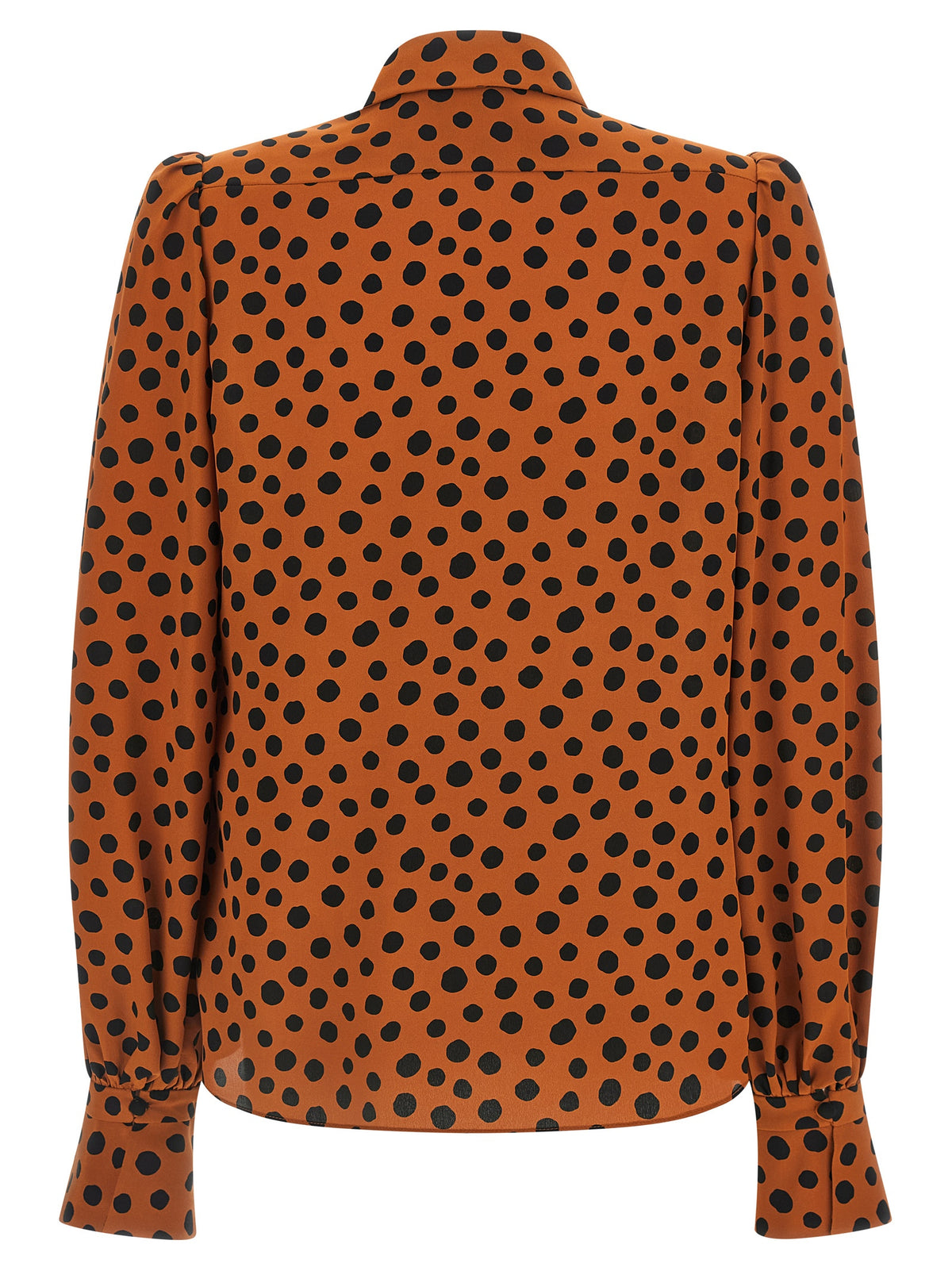 Valentino Garavani Orange Silk Women's Blouse