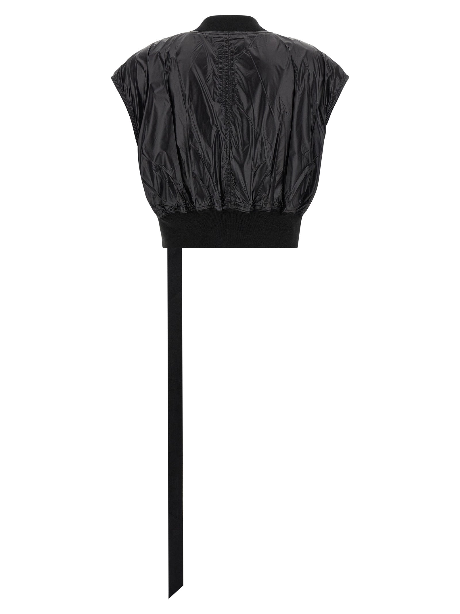 DRKSHDW Black Nylon Sleeveless Women's Jacket