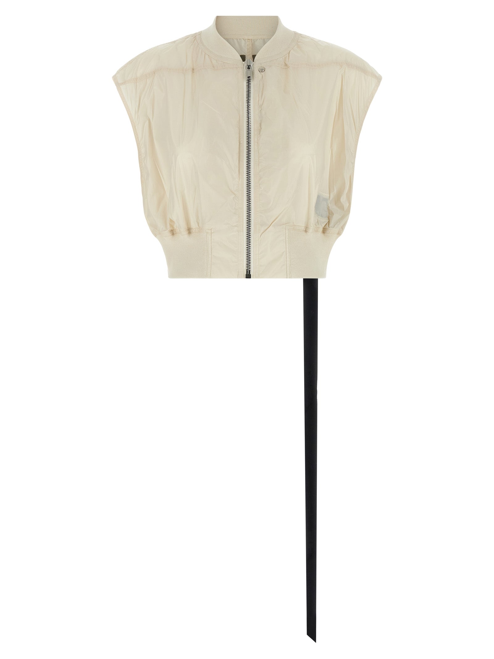 DRKSHDW Beige Nylon Sleeveless Women's Jacket