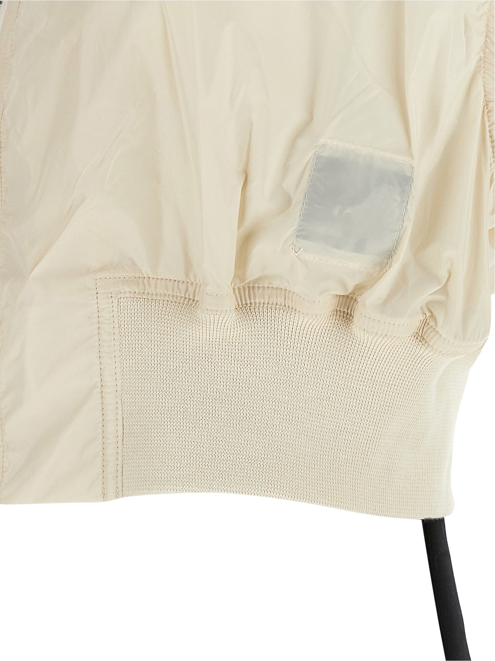 DRKSHDW Beige Nylon Sleeveless Women's Jacket