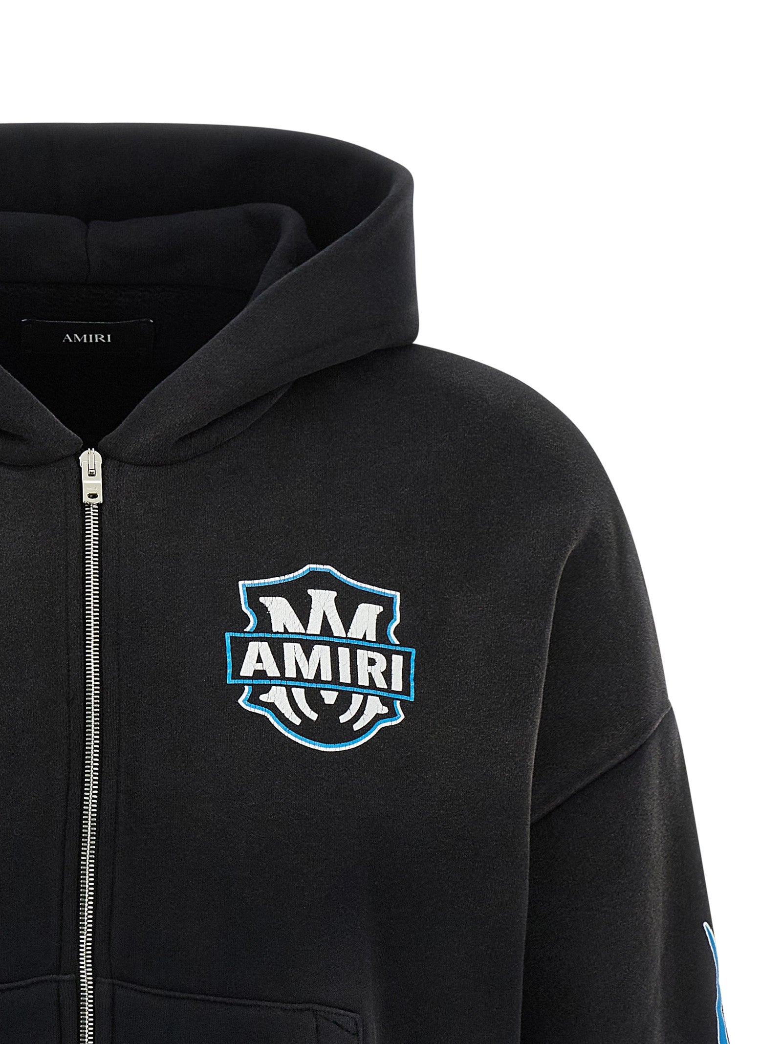 Amiri Black Cotton Men's Sweatshirt