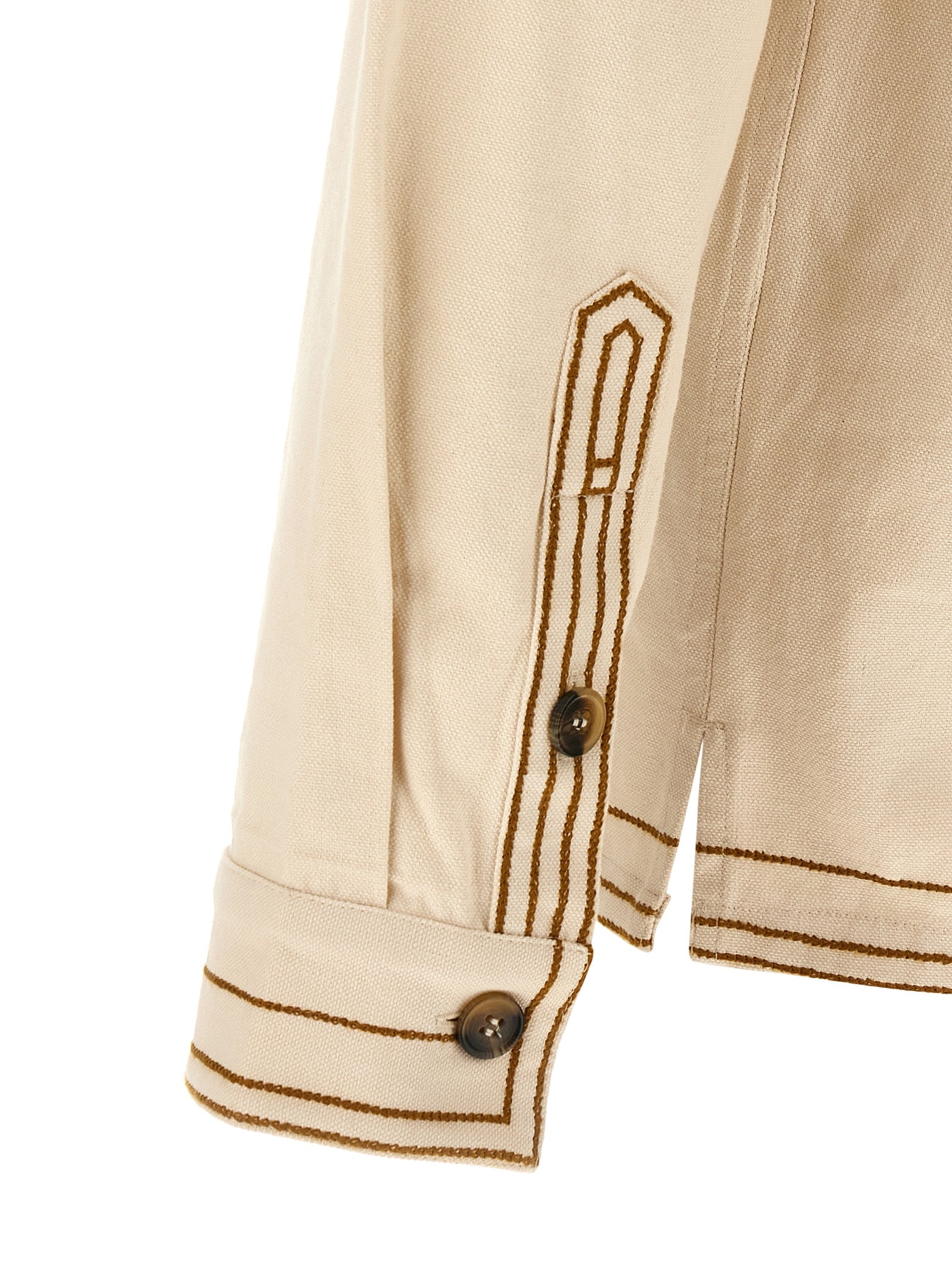 Isabel Marant Beige Denim Men's Shirt