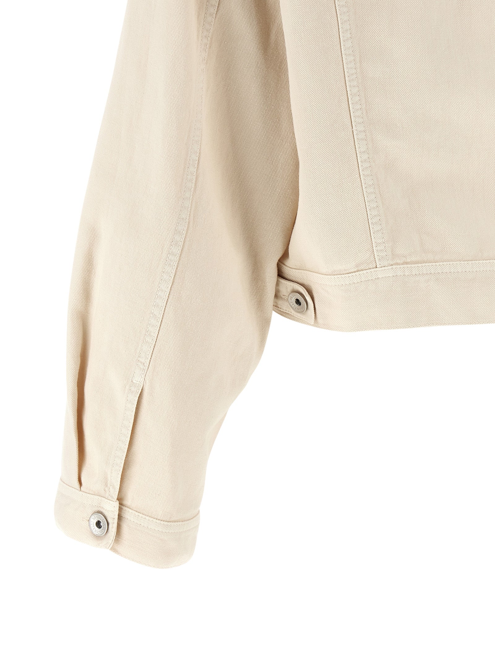 Brunello Cucinelli Beige Cotton Denim Women's Jacket