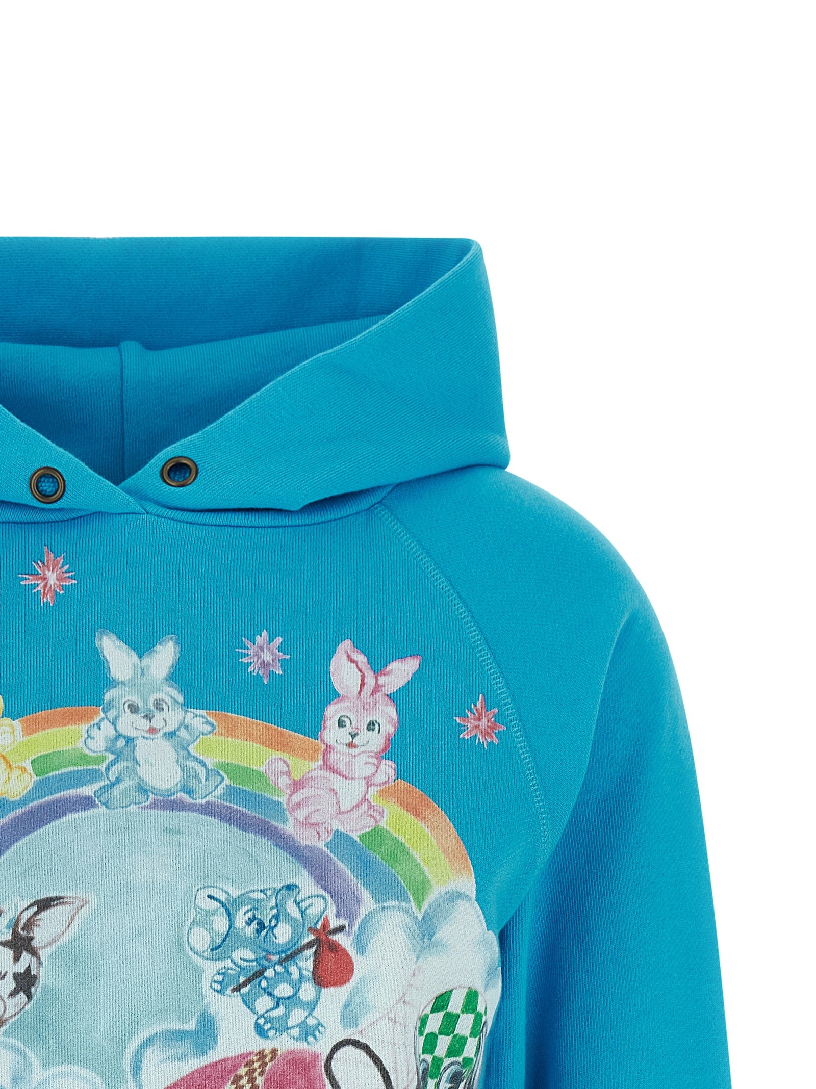 Kenzo Blue Cotton Women's Hoodie