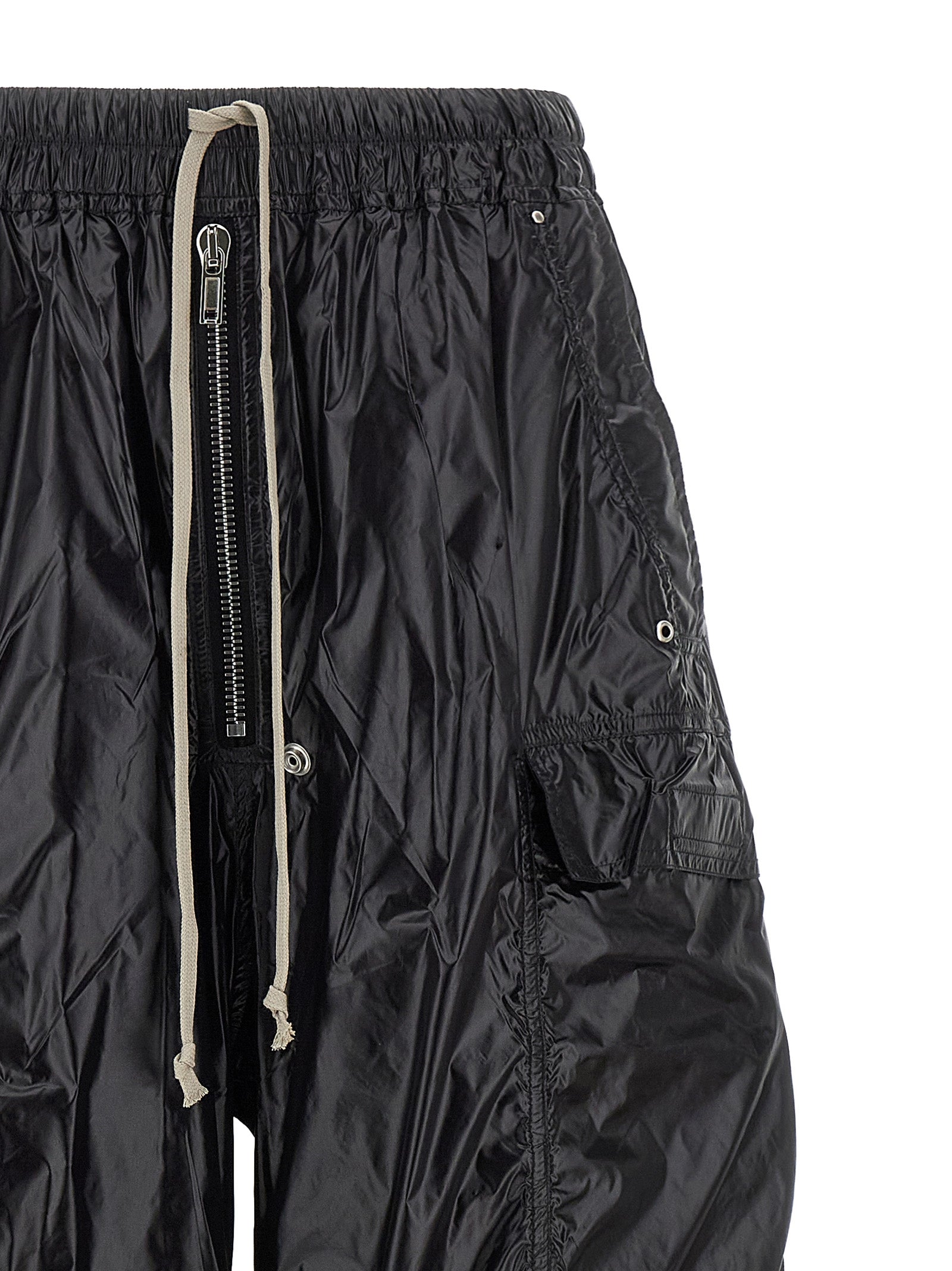DRKSHDW Black Nylon Cargo Women's Pants