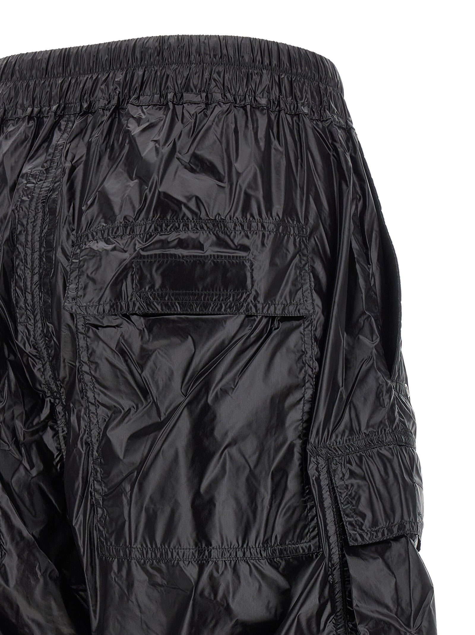 DRKSHDW Black Nylon Cargo Women's Pants
