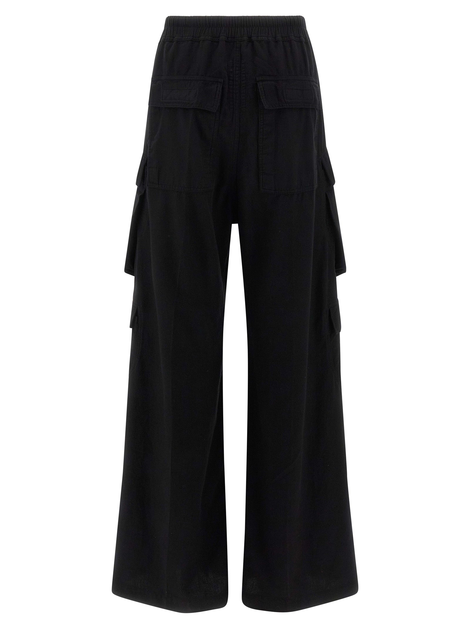 DRKSHDW Black Cotton Cargo Women's Pants