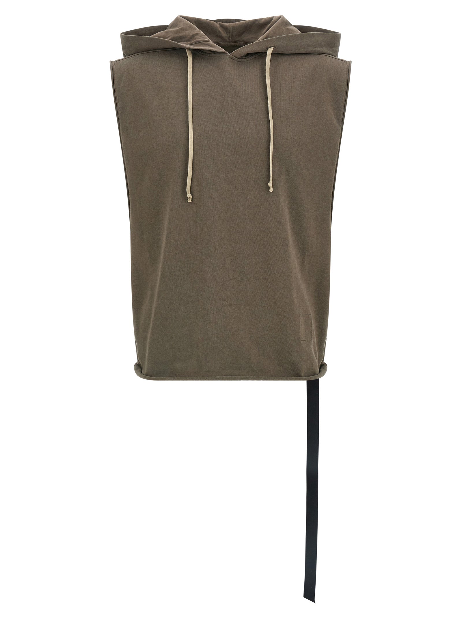 DRKSHDW Brown Cotton Sleeveles Men's Sweater