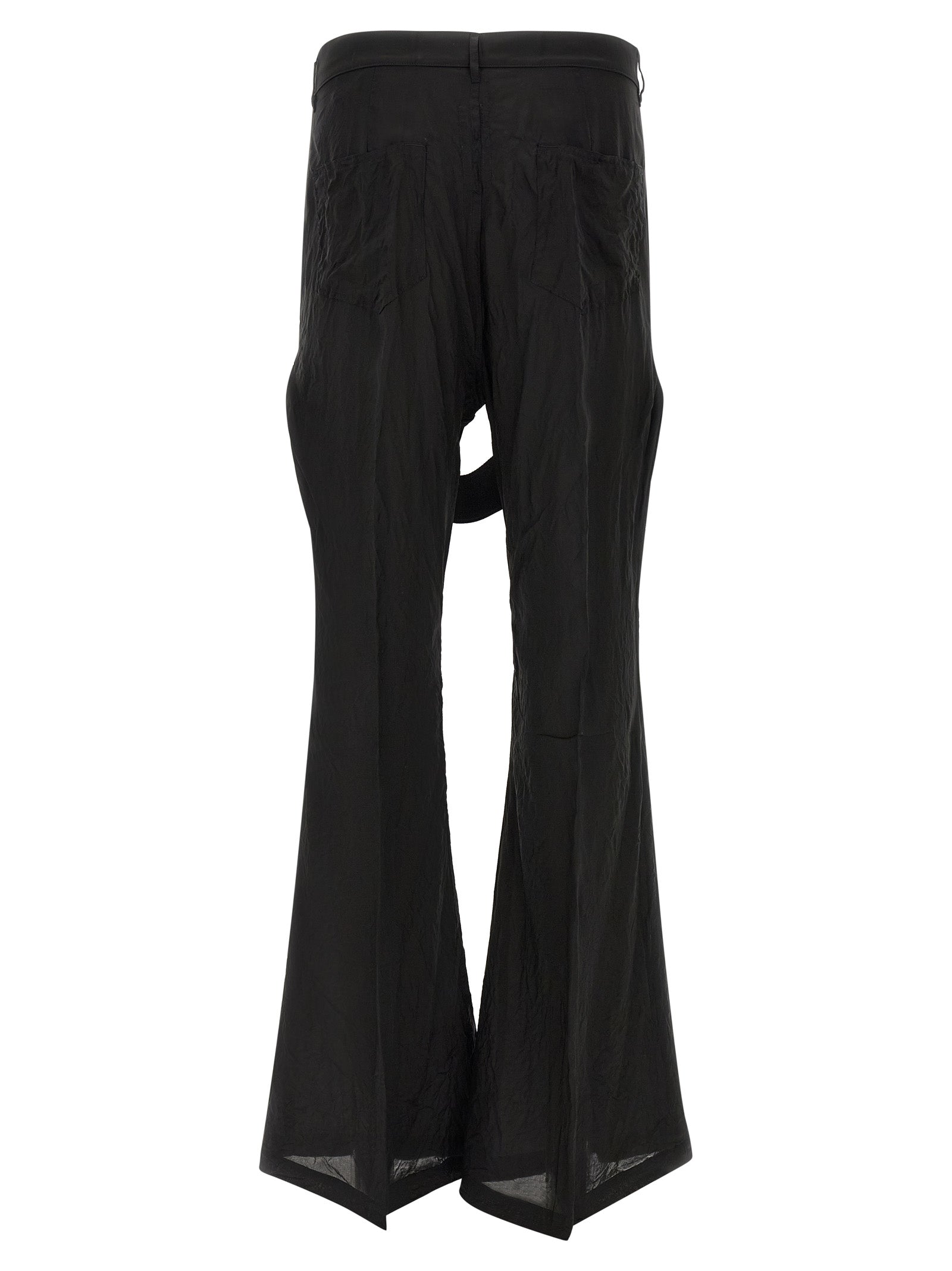 Rick Owens Black Copper Flared Men's Pants