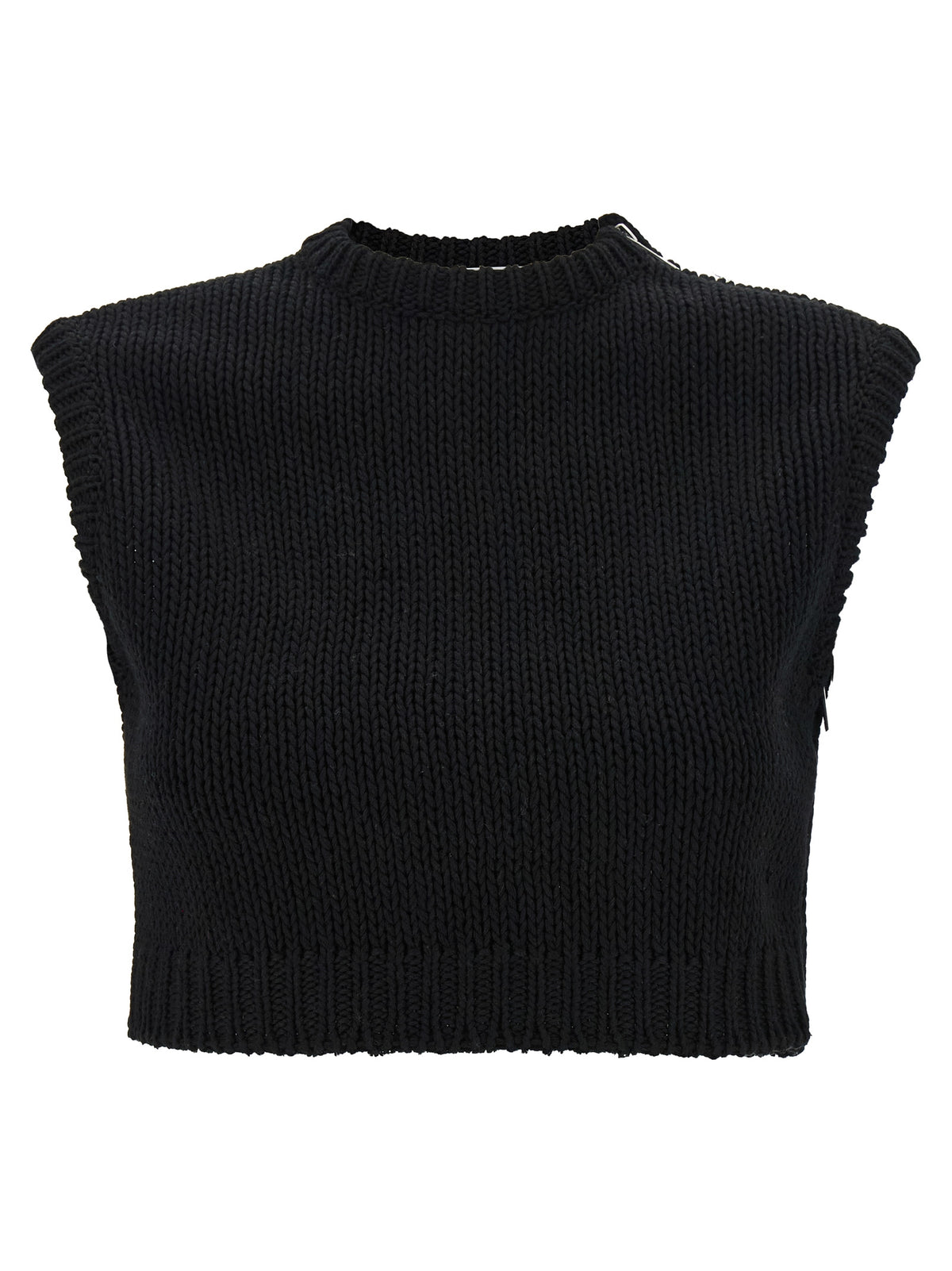 Max Mara Black Cotton Women's Cardigan