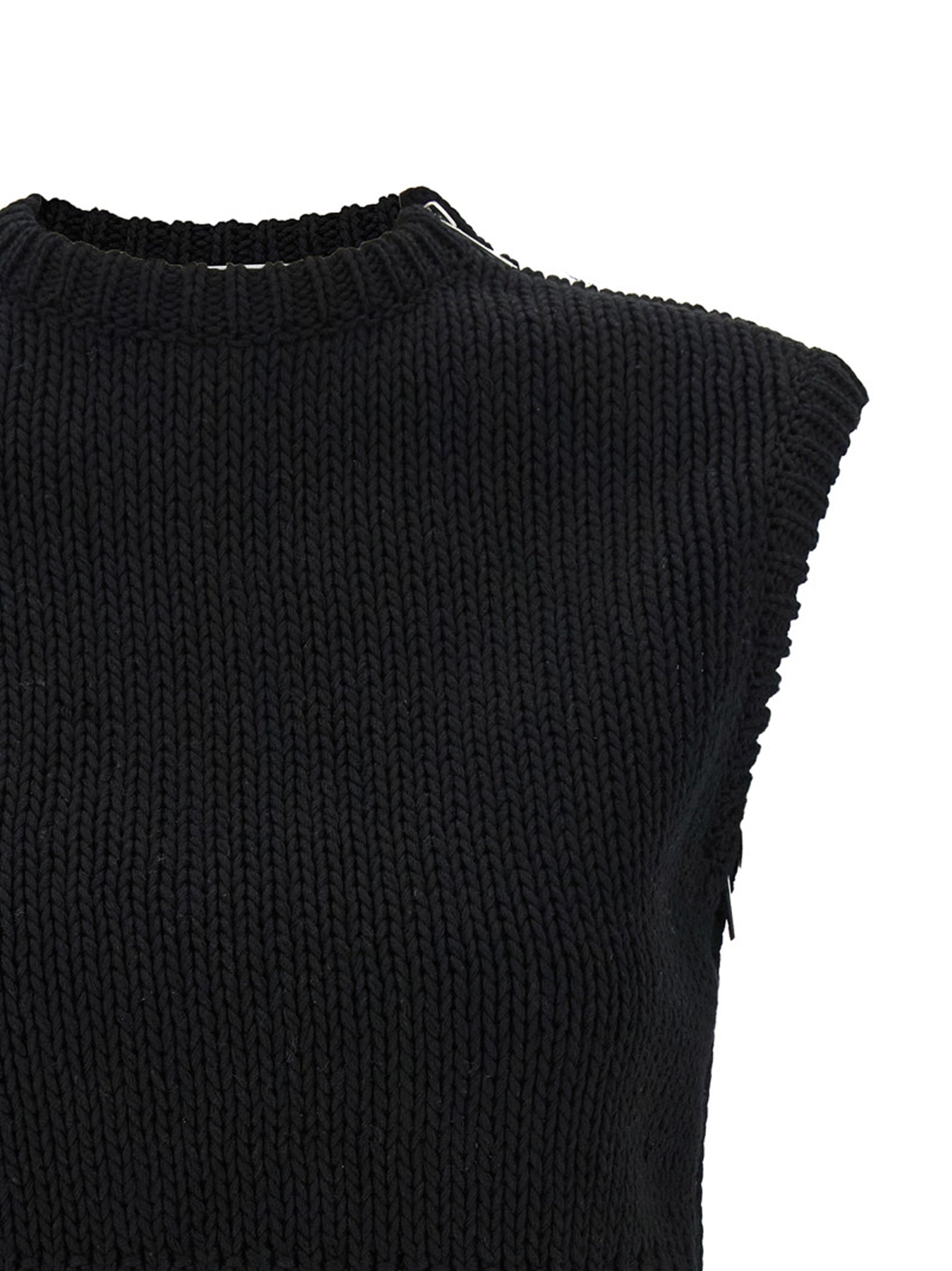 Max Mara Black Cotton Women's Cardigan