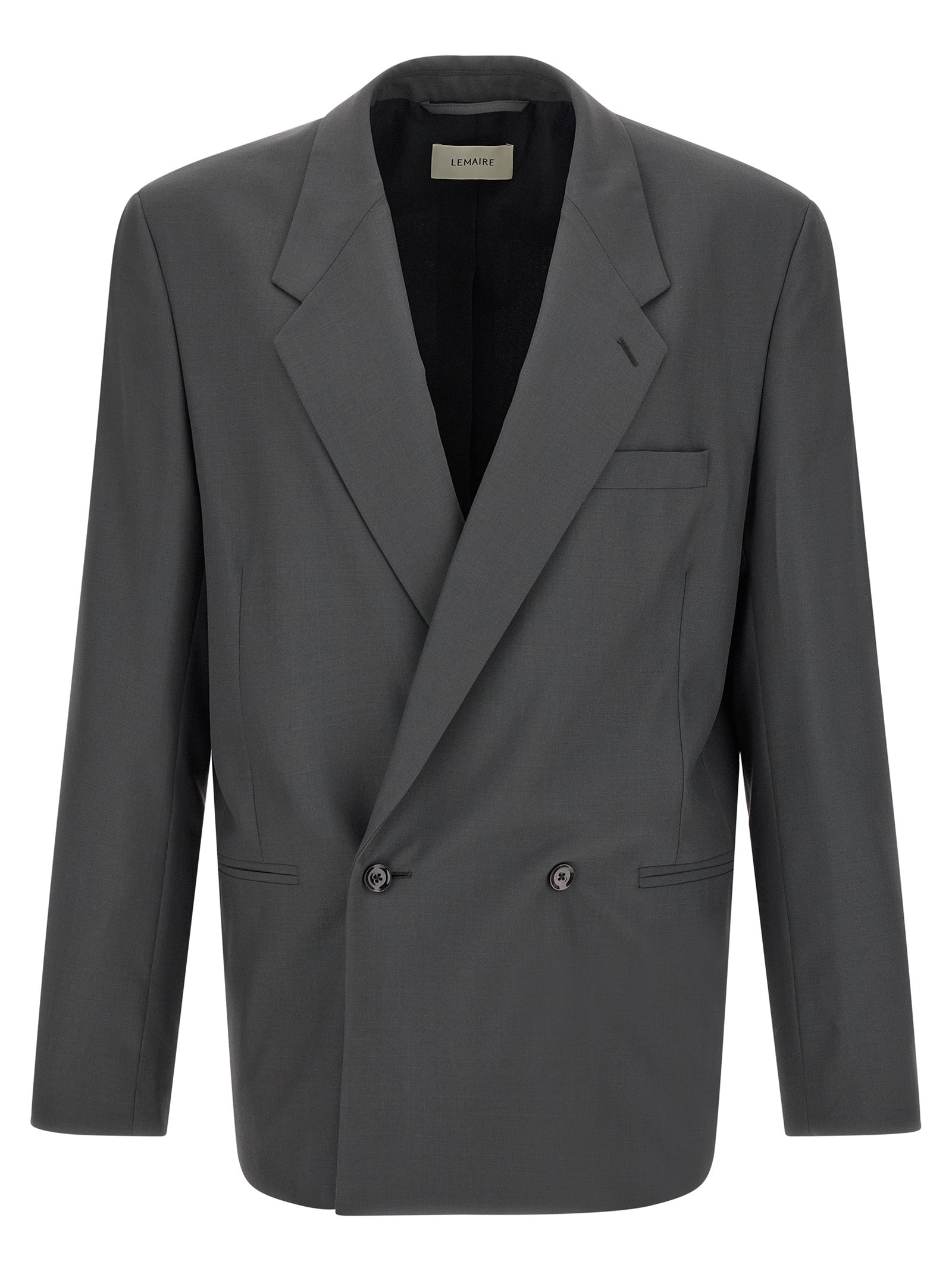 Lemaire Gray Polyester Men's Blazer