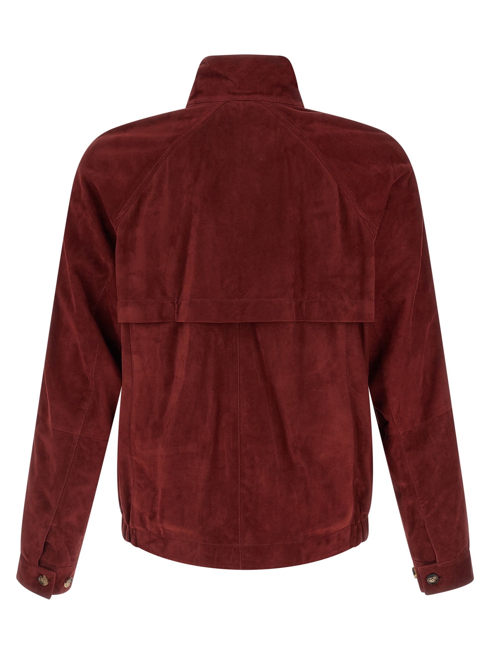 Brunello Cucinelli Multicolor Lamb Leather Leather Men's Jacket