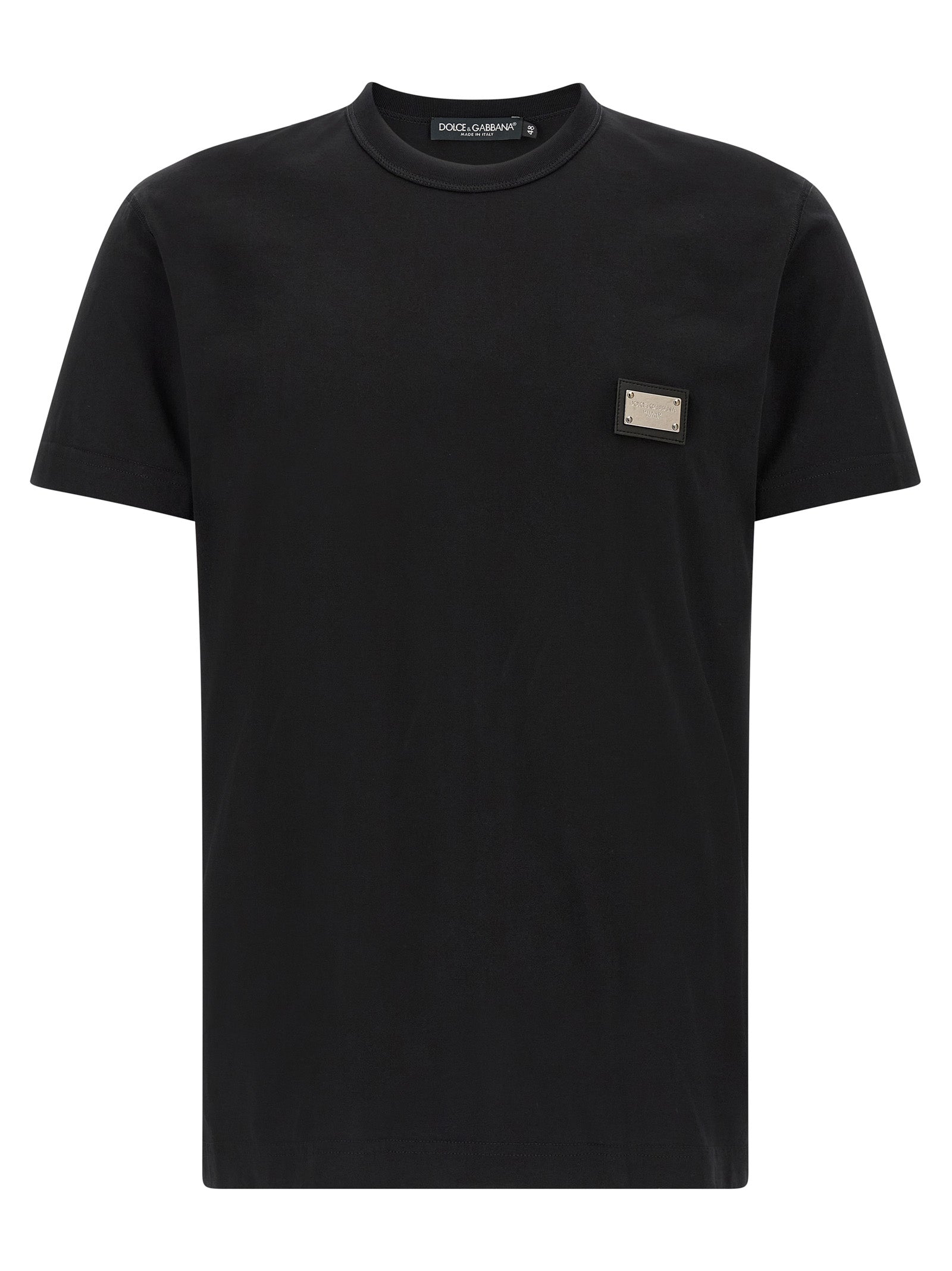 Dolce & Gabbana Black Cotton Men's T-Shirt