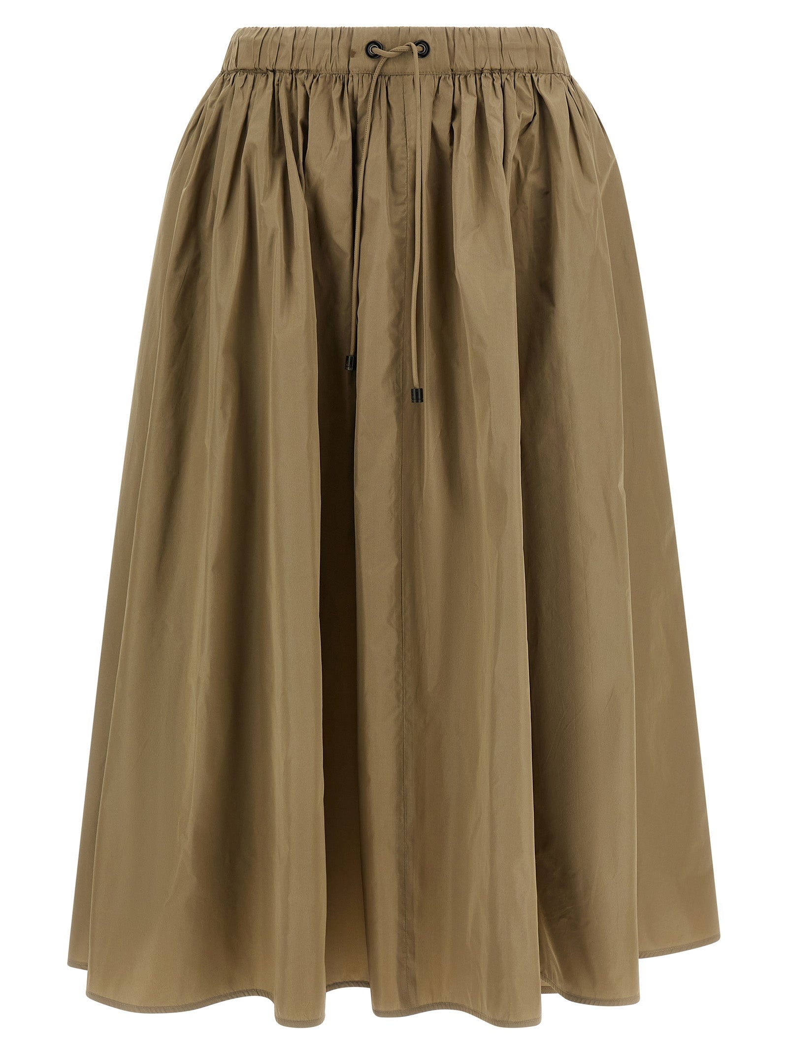 Max Mara Bicolor Polyester Midi Women's Skirt