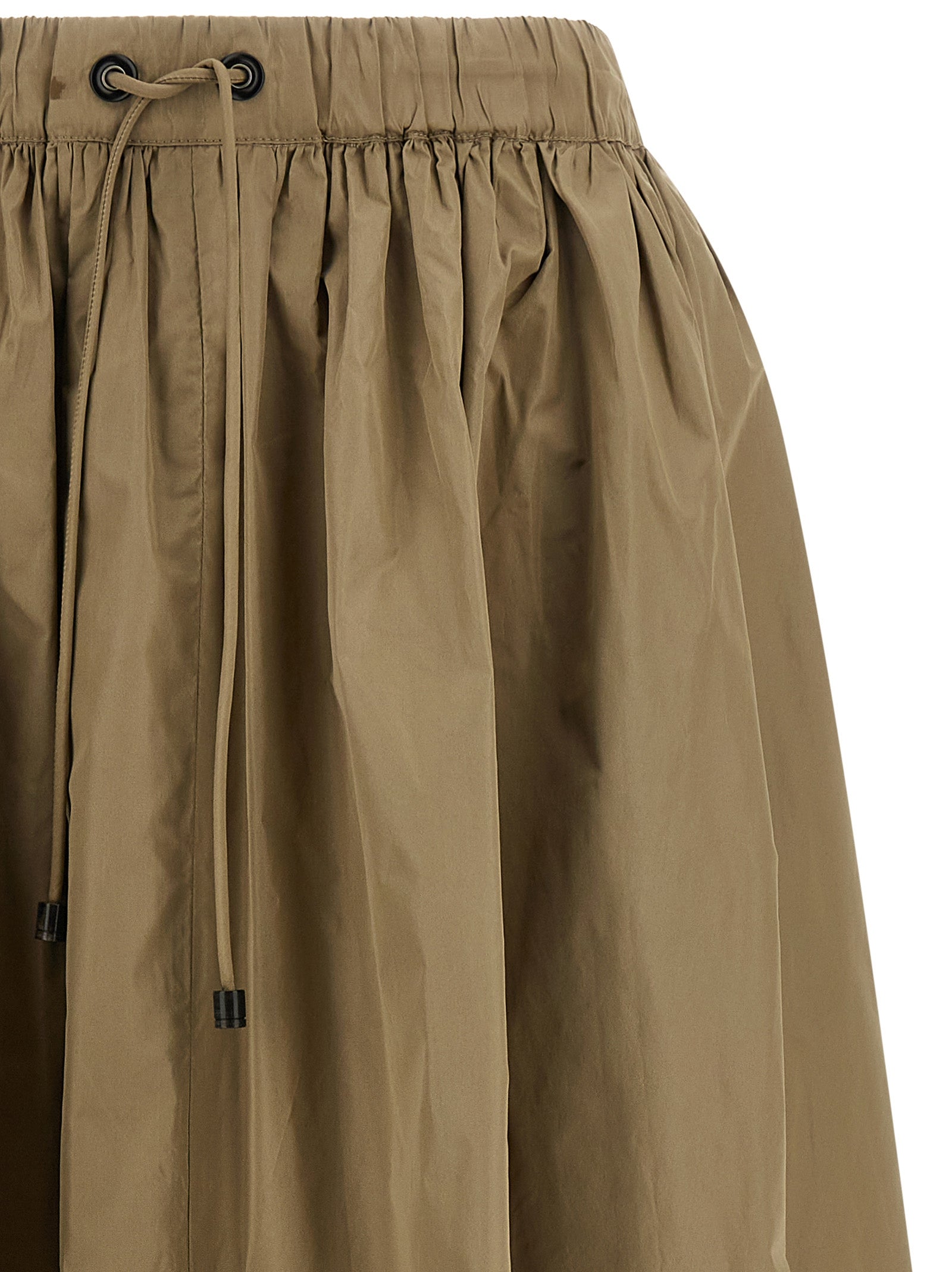 Max Mara Bicolor Polyester Midi Women's Skirt