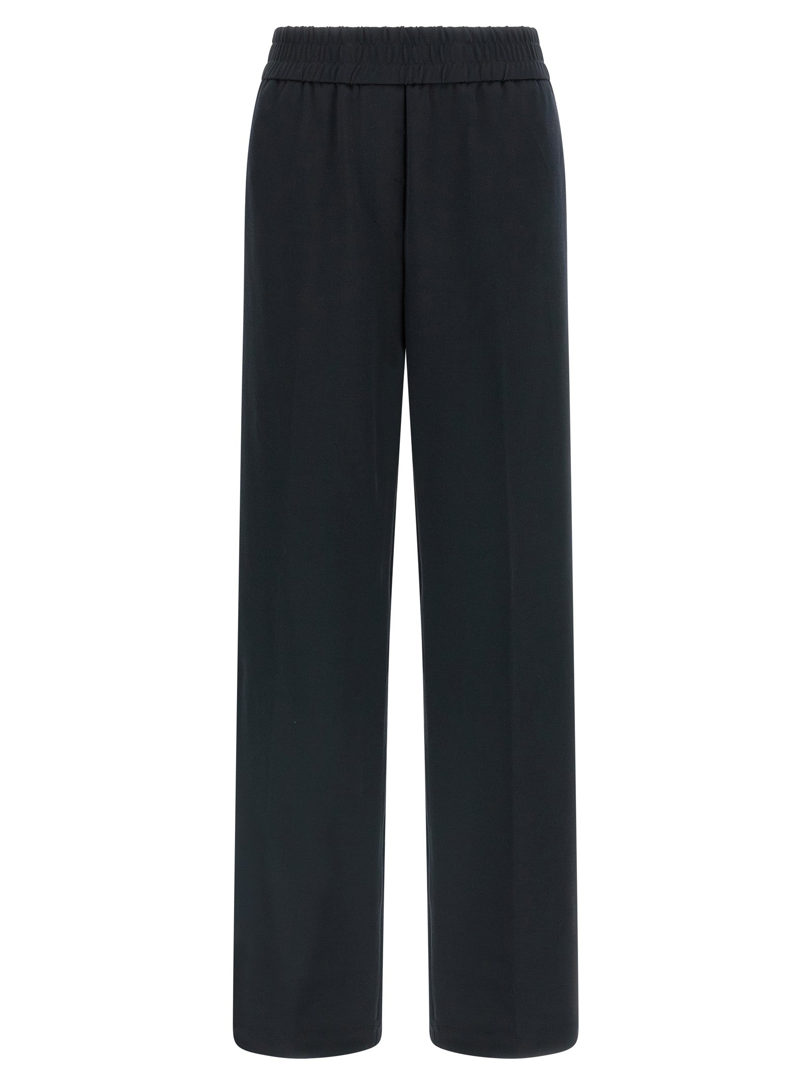 Peserico Blue Cotton Casual Women's Pants