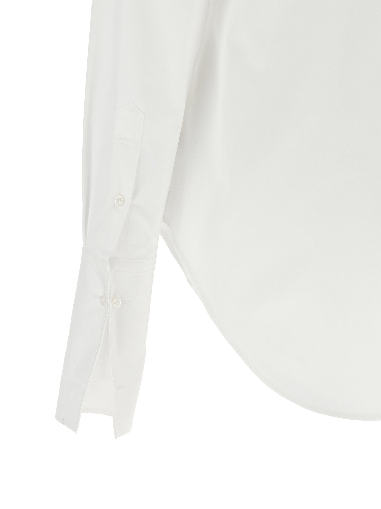 Thom Browne White Cotton Women's Blouse