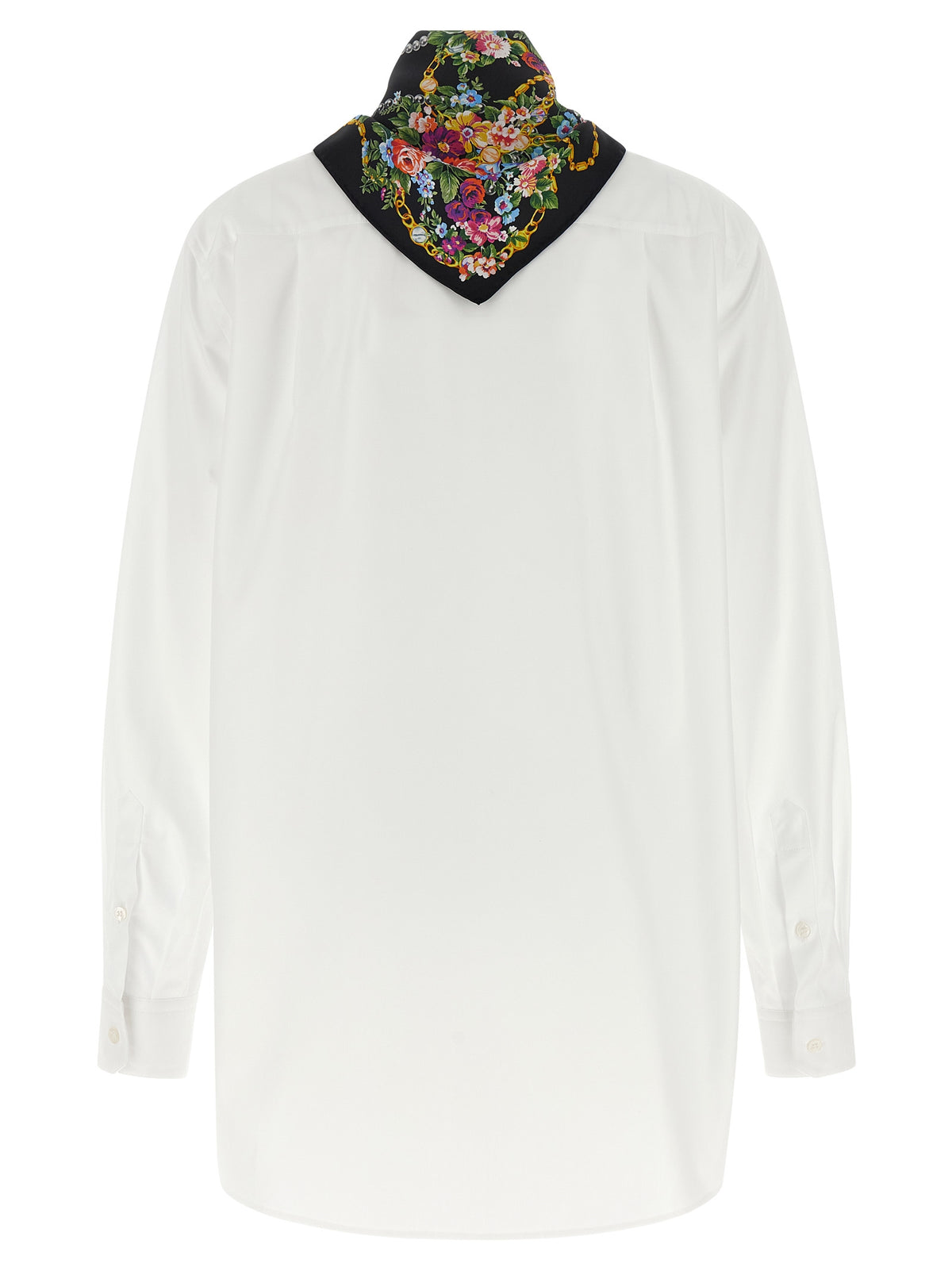 Dolce & Gabbana White Cotton Women's Blouse