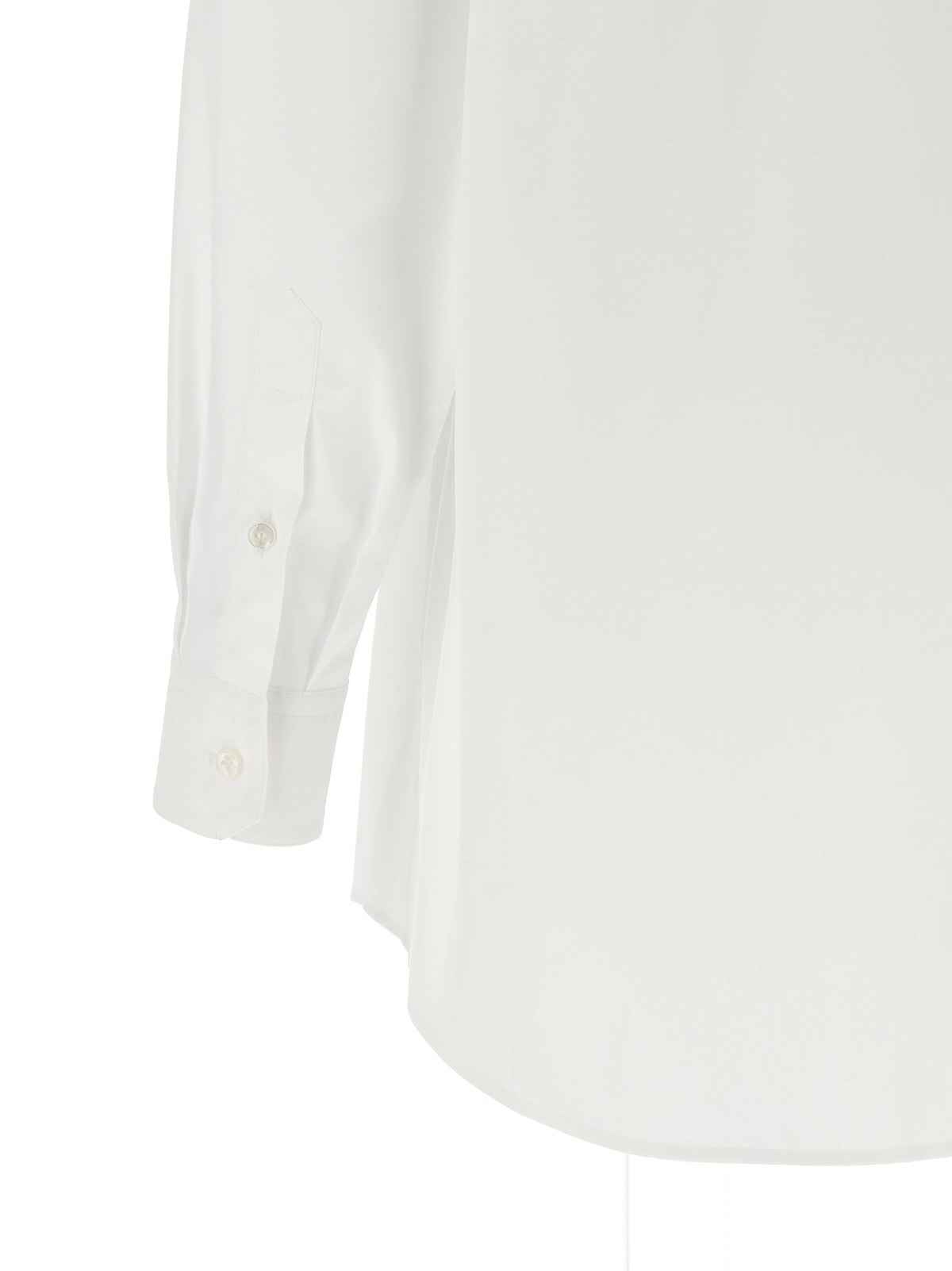 Dolce & Gabbana White Cotton Women's Blouse