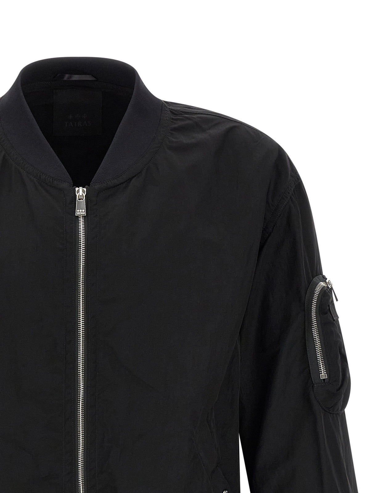 Tatras Black Nylon Men's Bomber