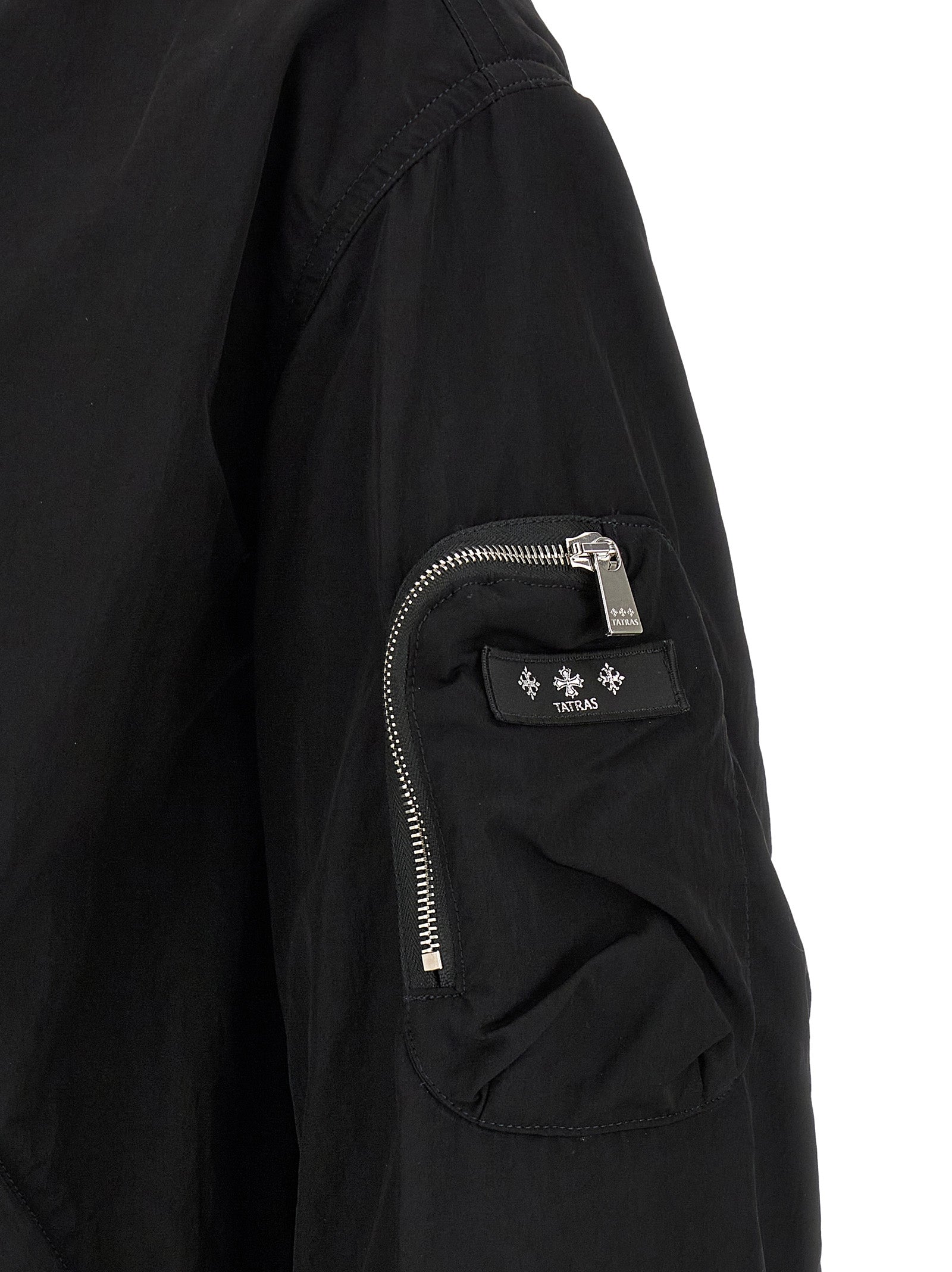 Tatras Black Nylon Men's Bomber