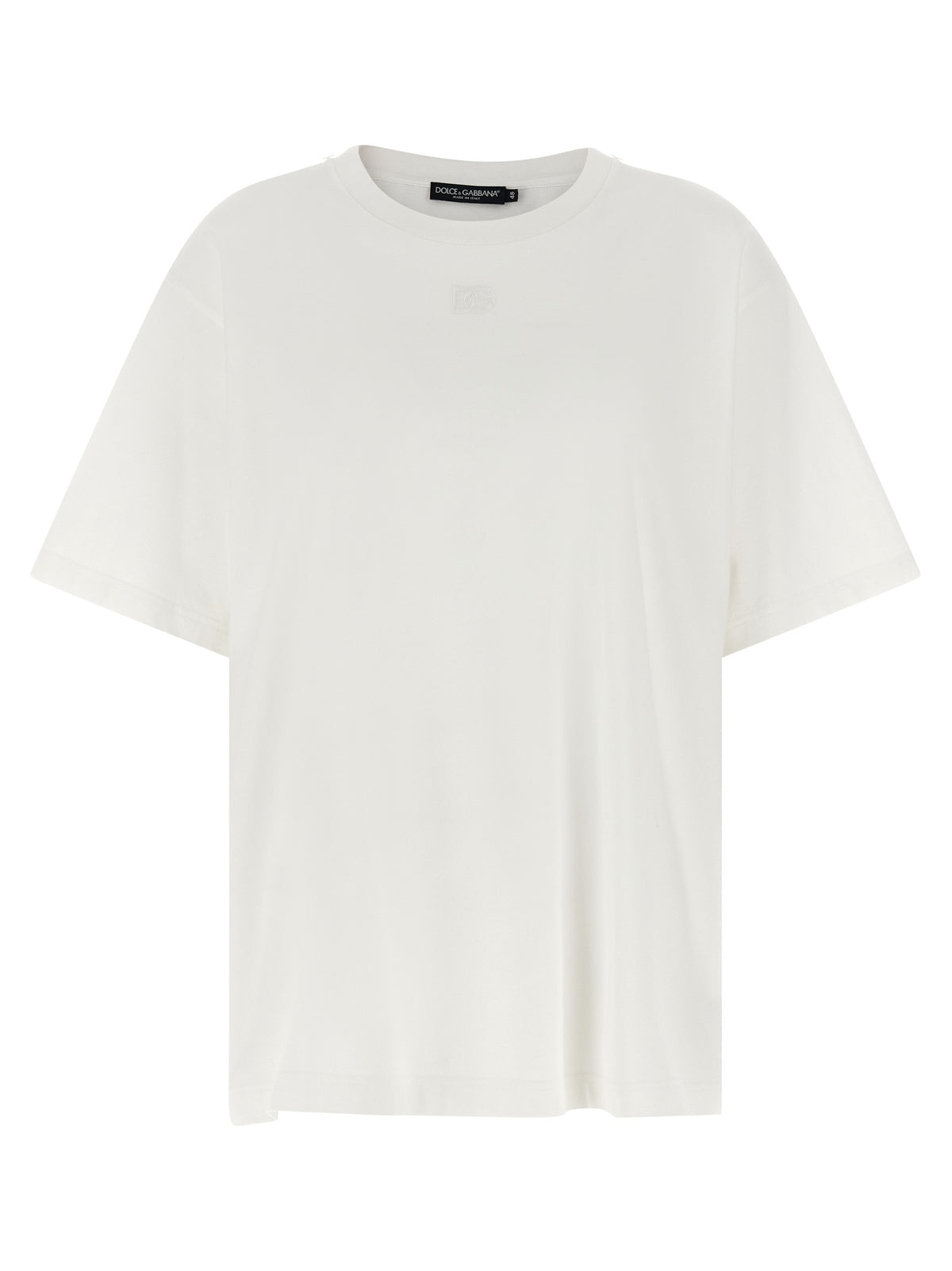 Dolce & Gabbana White Cotton Women's T-Shirt