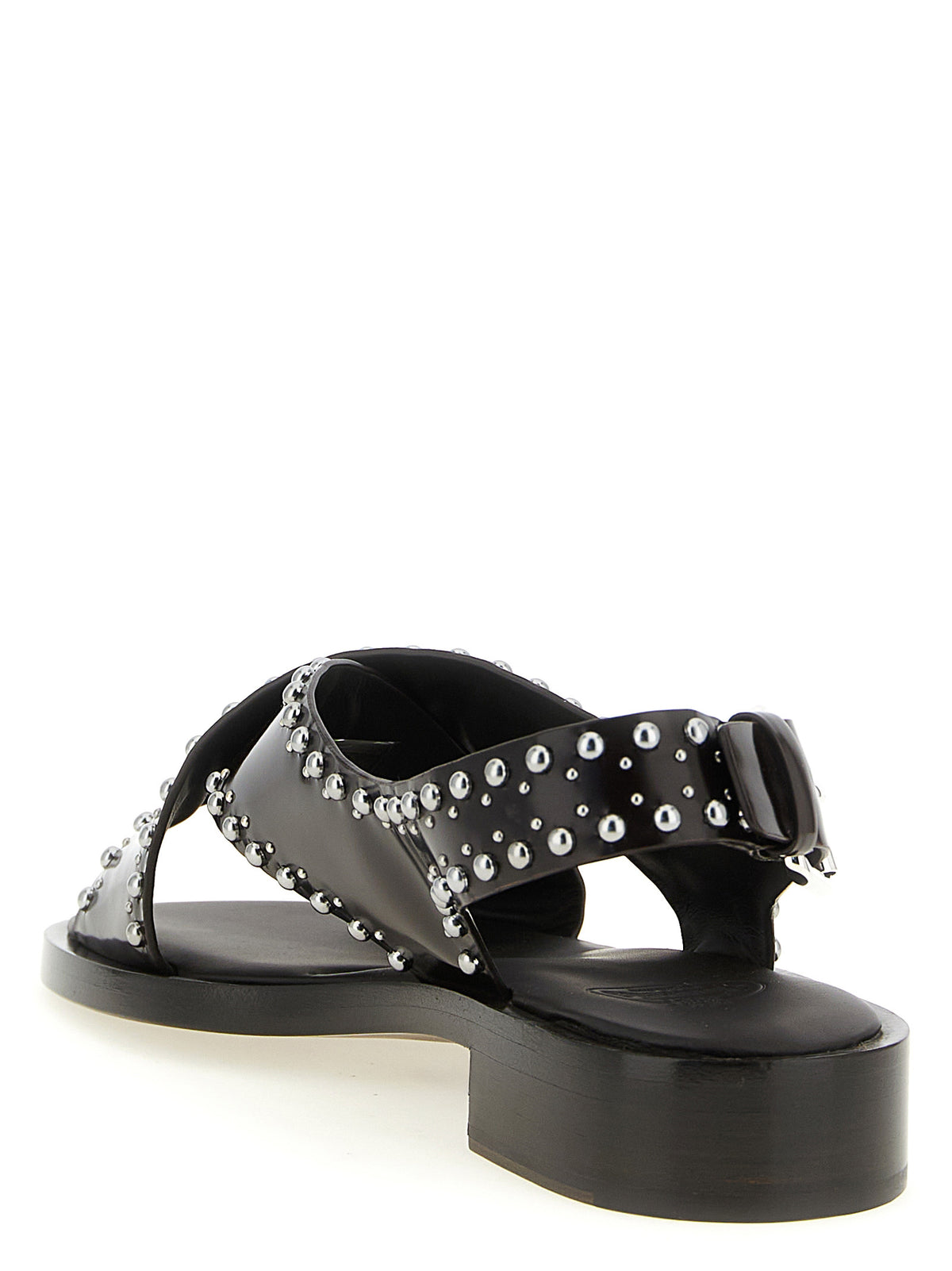 Church's Brown Calfskin Flat Women's Sandals