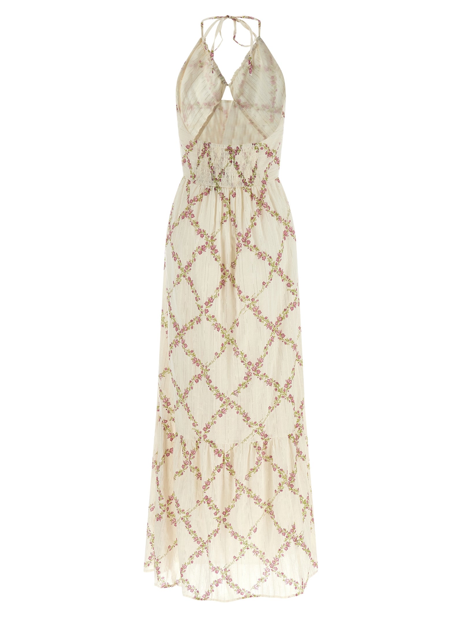 Twinset White Cotton Long Women's Dress