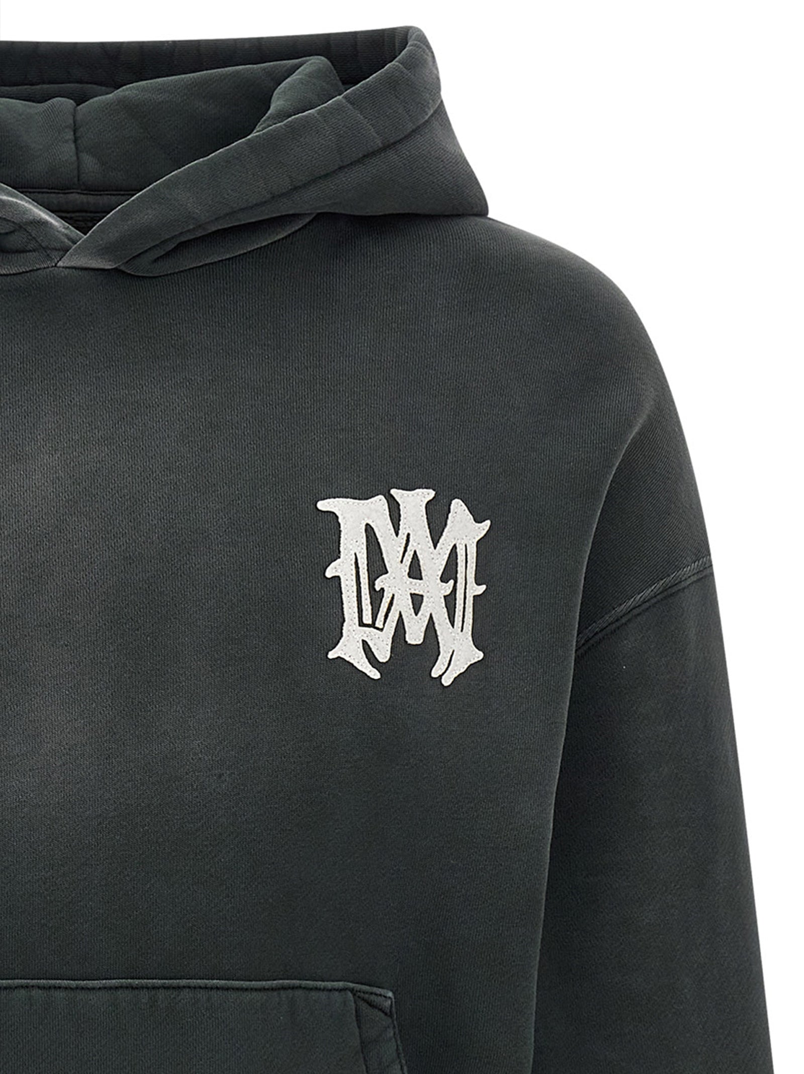 Amiri Black Cotton Men's Sweatshirt