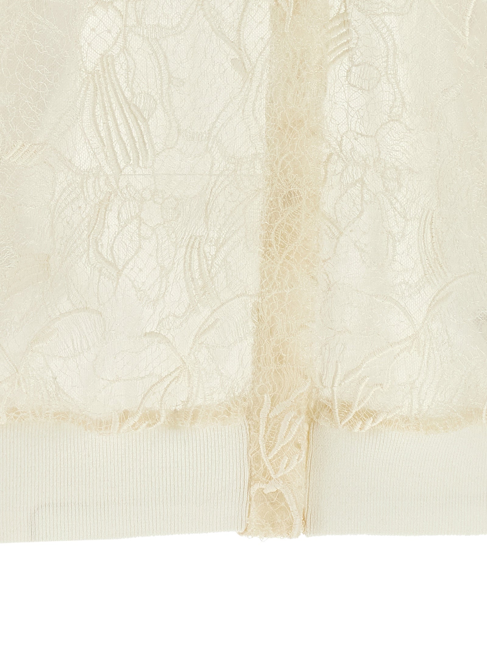 Fabiana Filippi Beige Silk Women's Cardigan