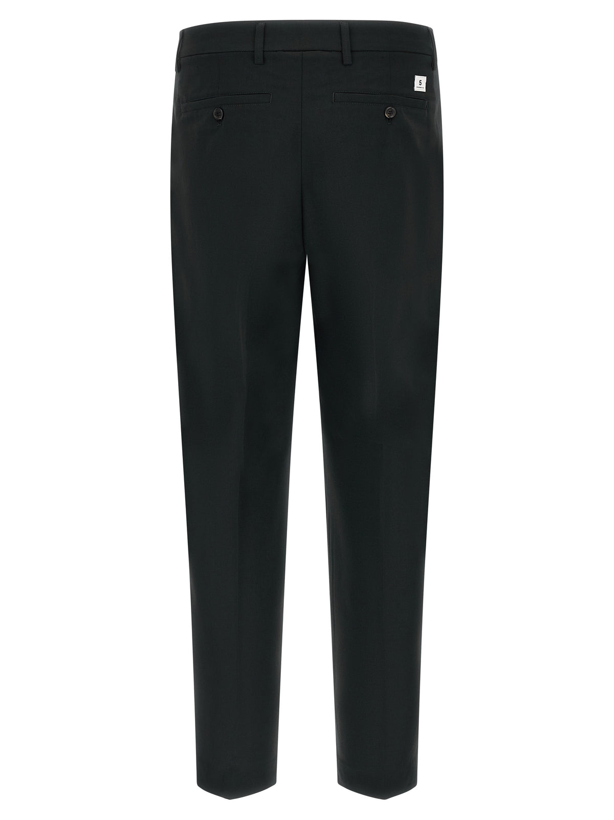 Department 5 Black Polyester Casual Men's Pants