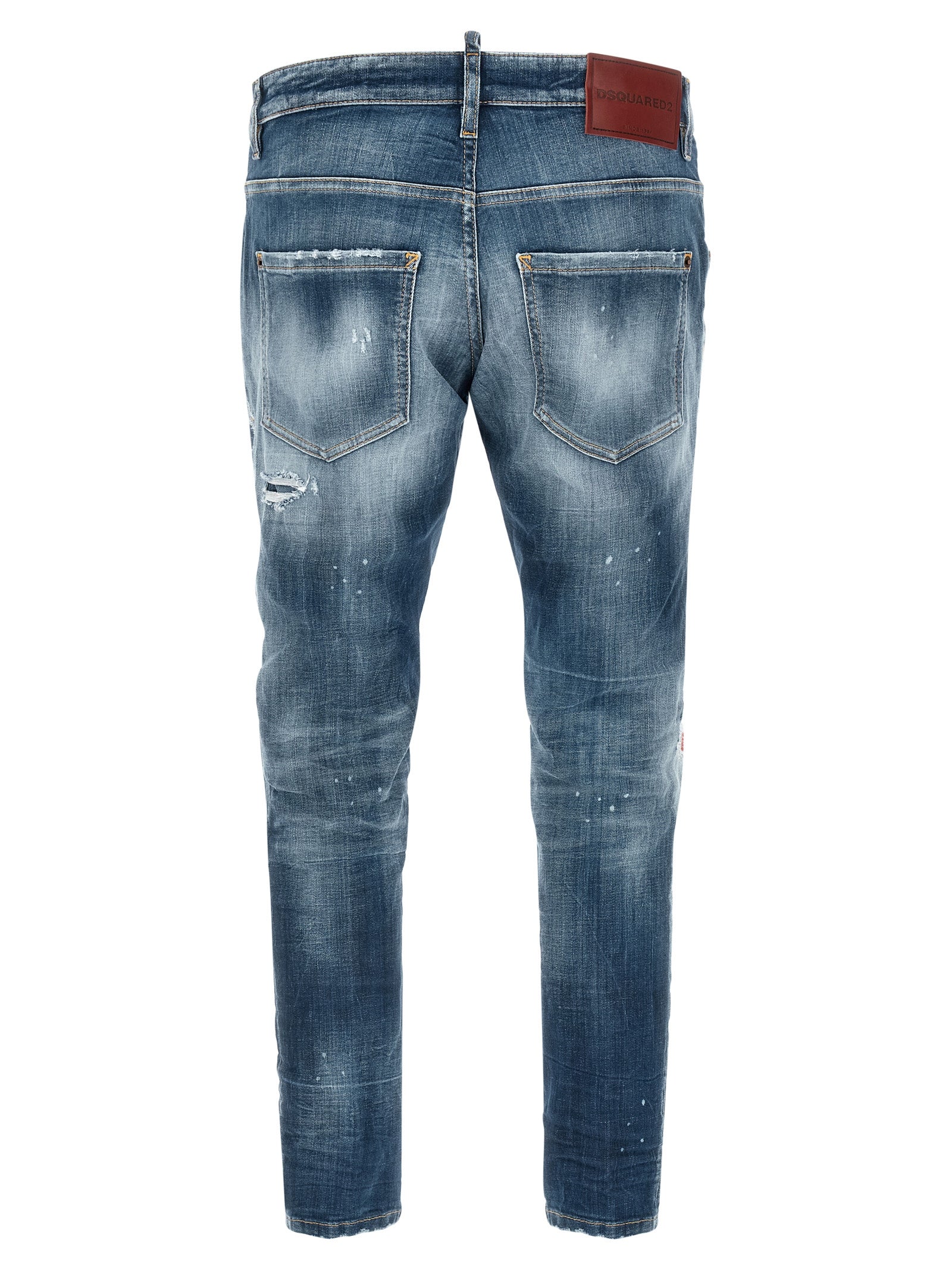 Dsquared² Blue Cotton Boyfriend Men's Jeans
