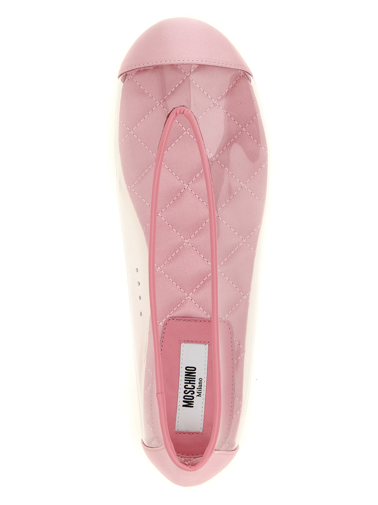 Moschino Multicolor Pvc Ballet Women's Flats