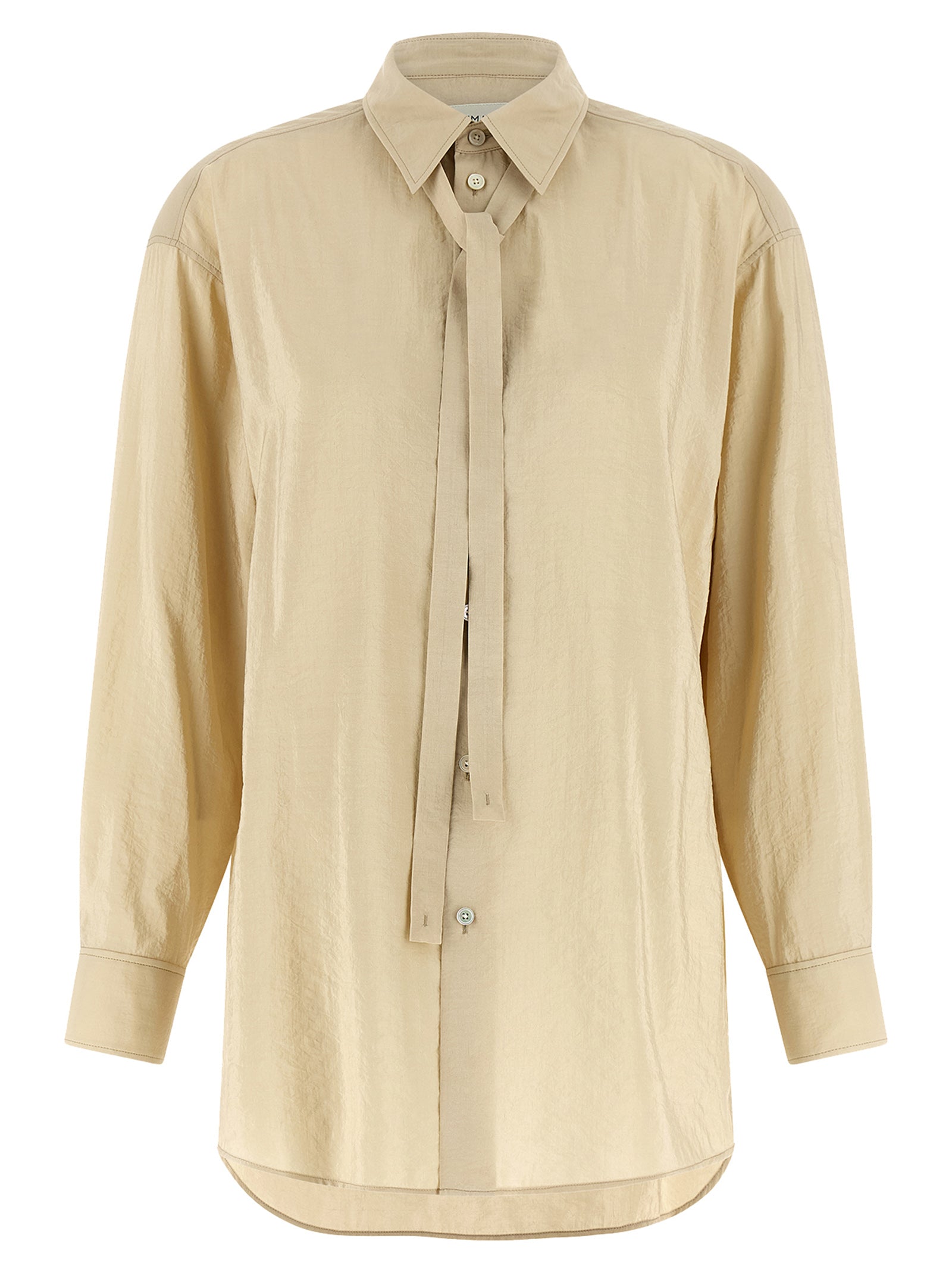 Lemaire Beige Silk Women's Blouse